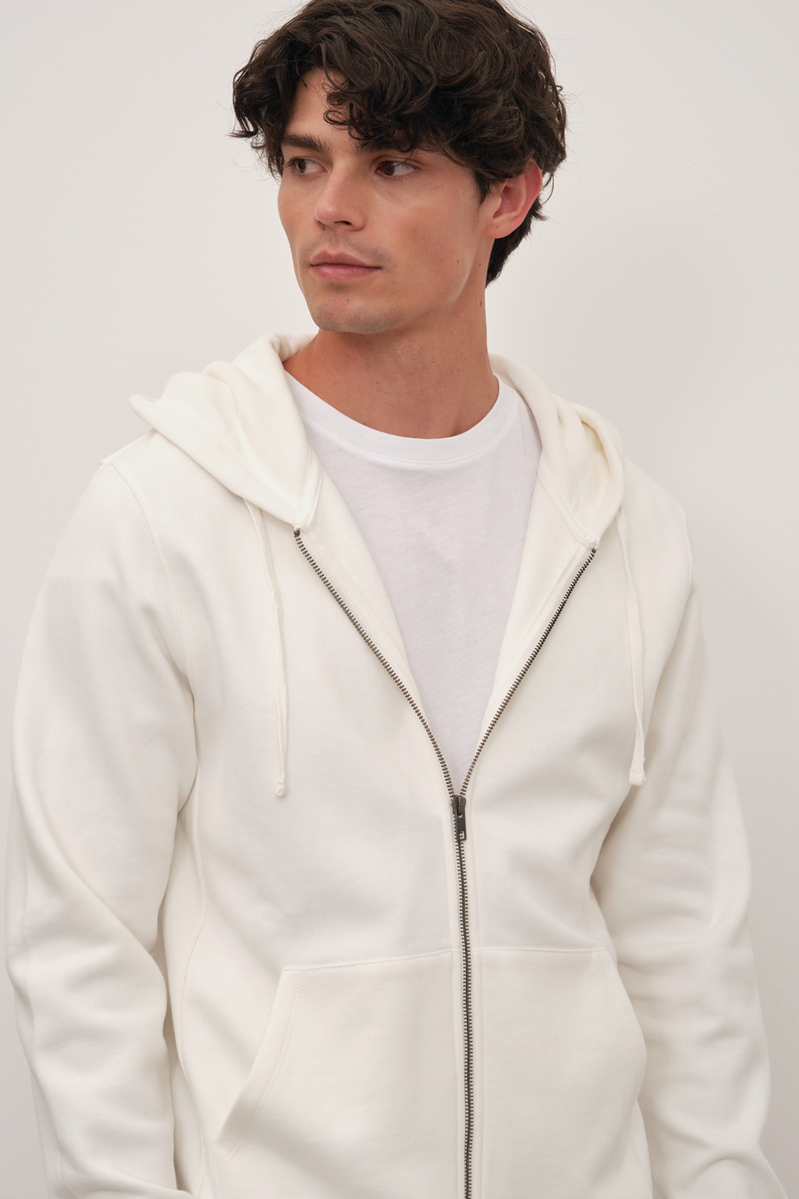 Cotton Fleece Zipped Unisex Hoodie