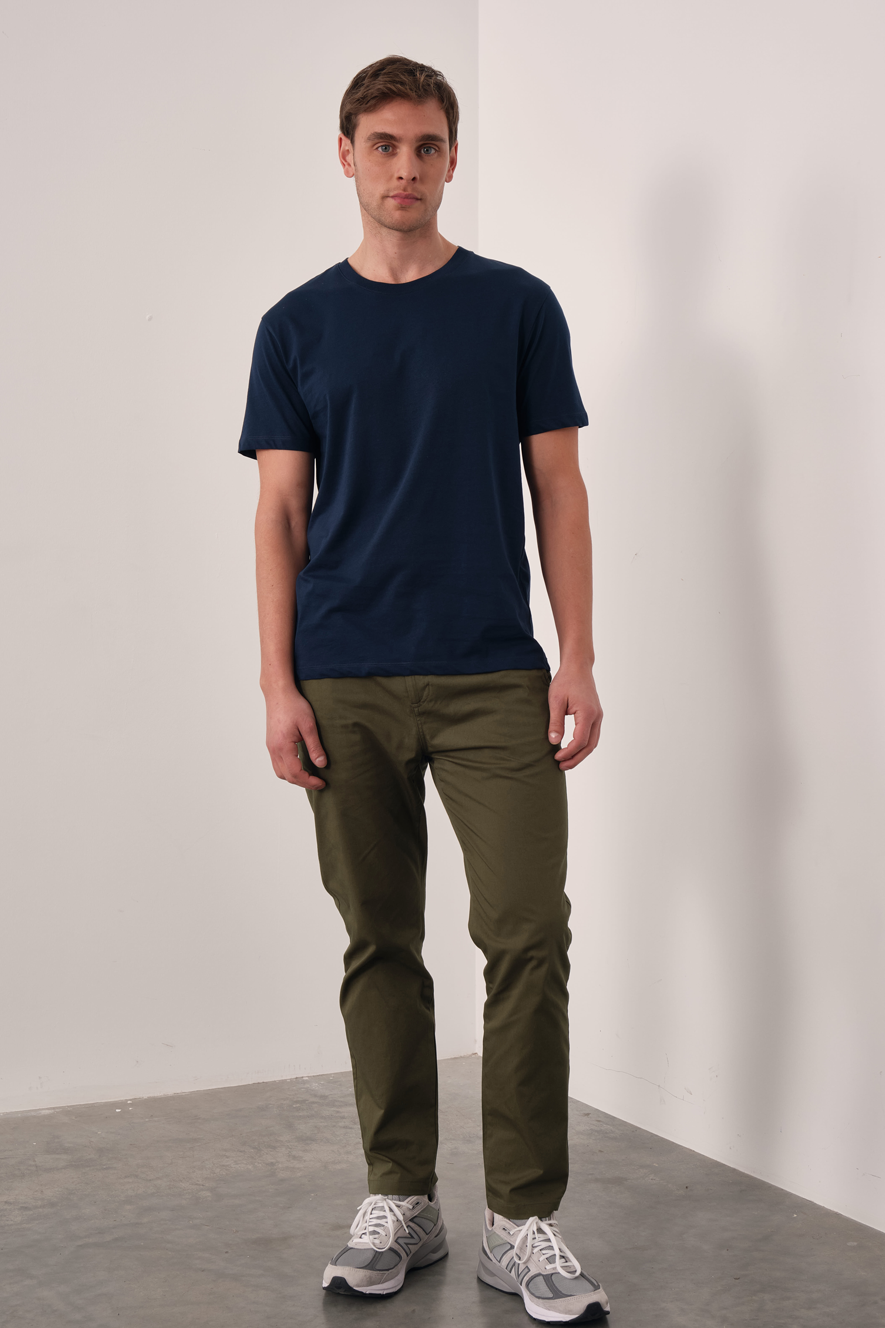 Pull-On Chino Pants