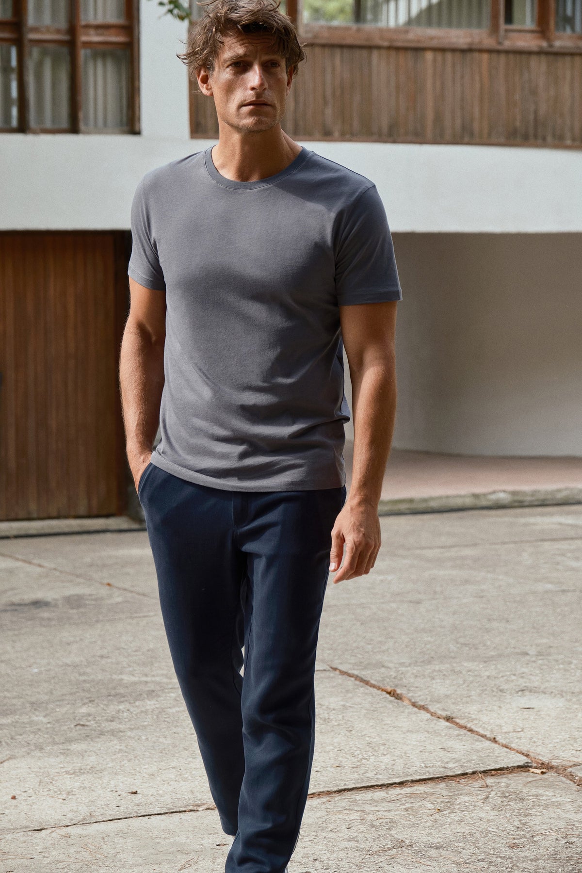 Unisex T-shirt in Crispy Cotton