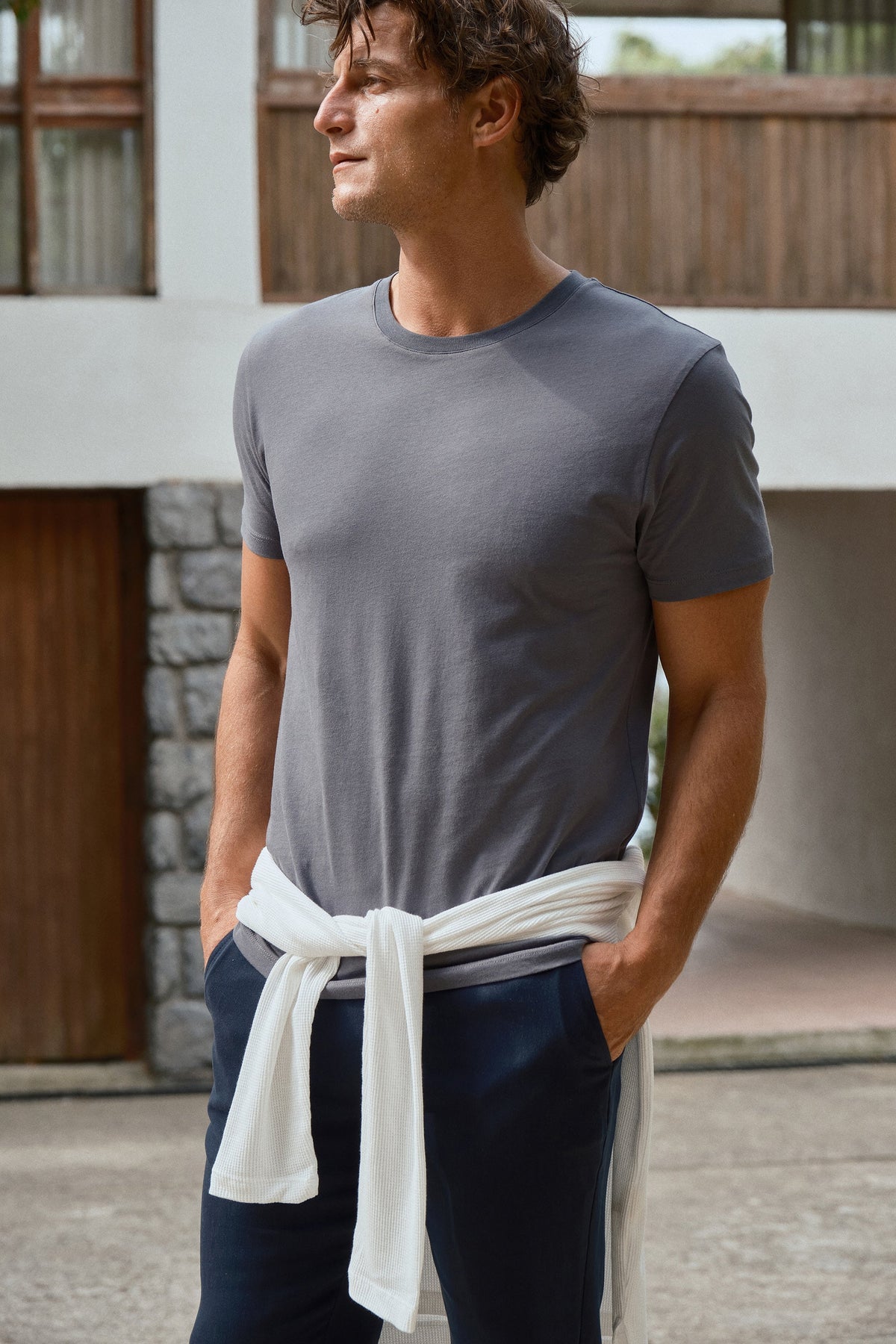 Unisex T-shirt in Crispy Cotton