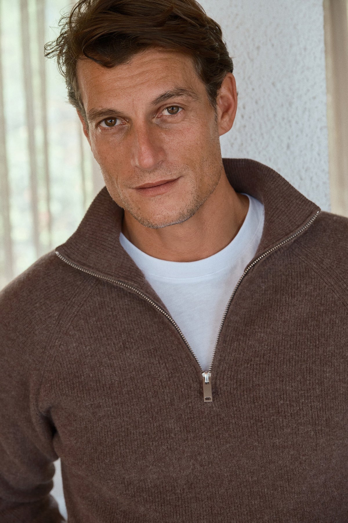 Merino Half-Zip Unisex Sweater