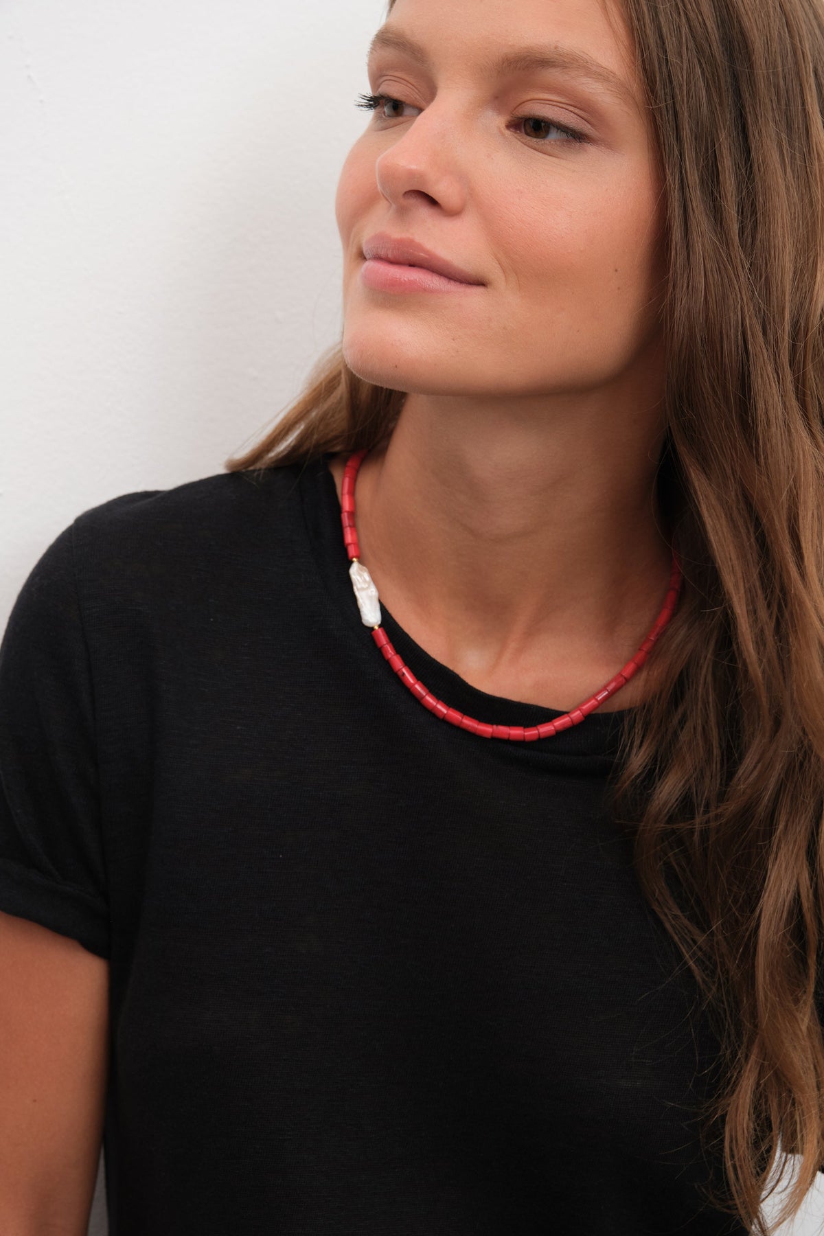 Unisex T-shirt in Cotton/Linen Blend