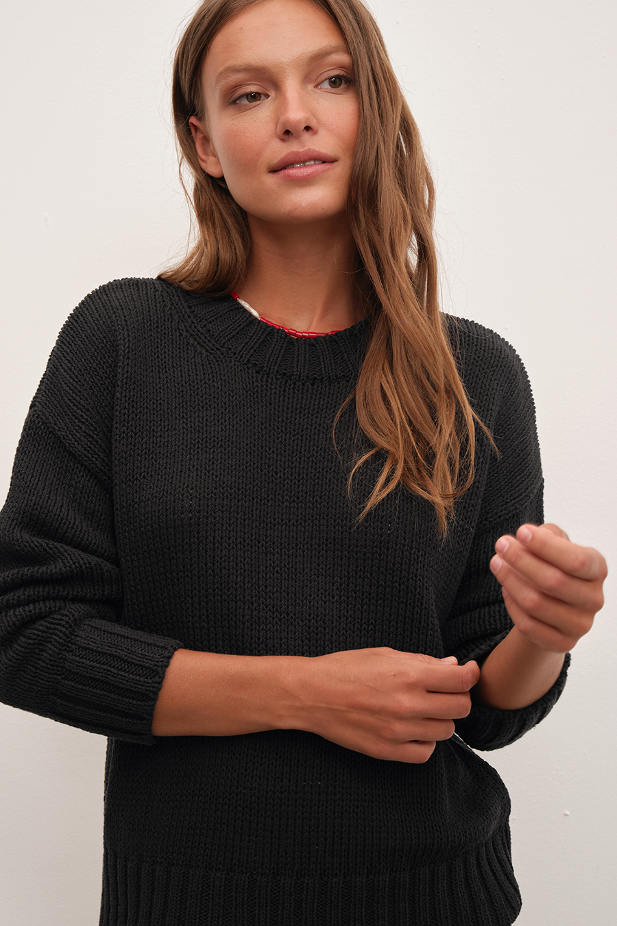 Chunky Sweater in Organic Cotton