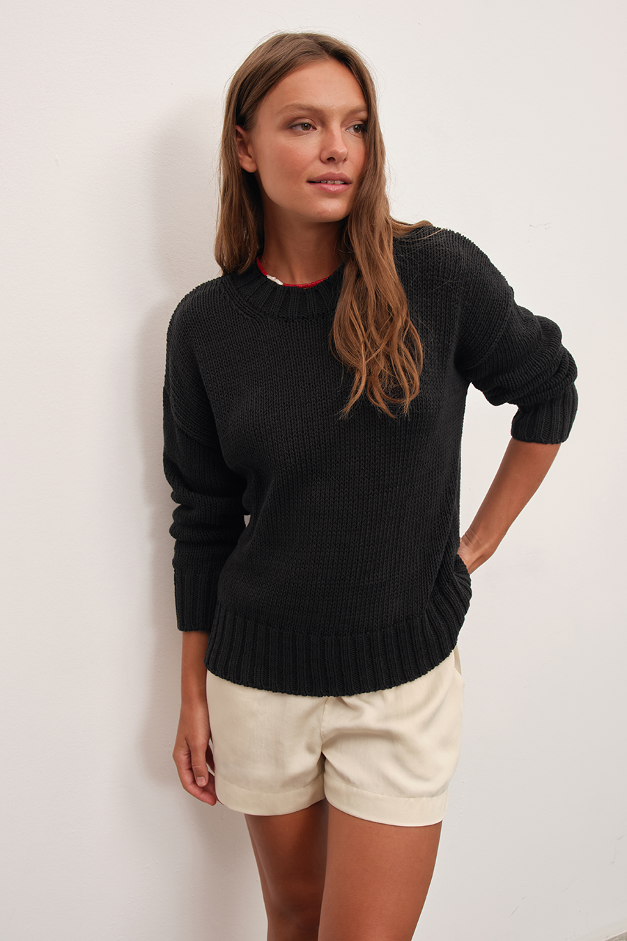 Chunky Sweater in Organic Cotton