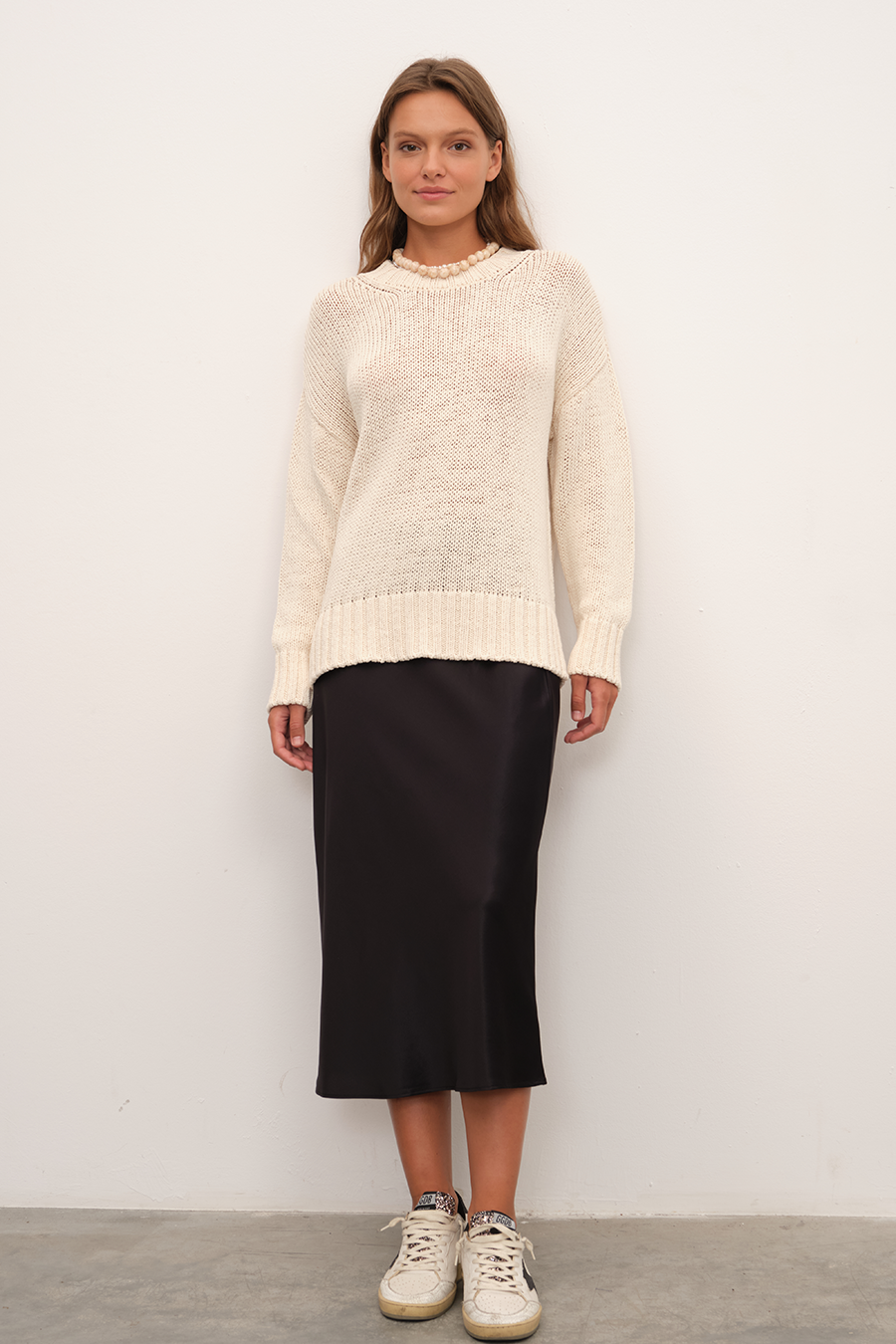 Chunky Sweater in Organic Cotton