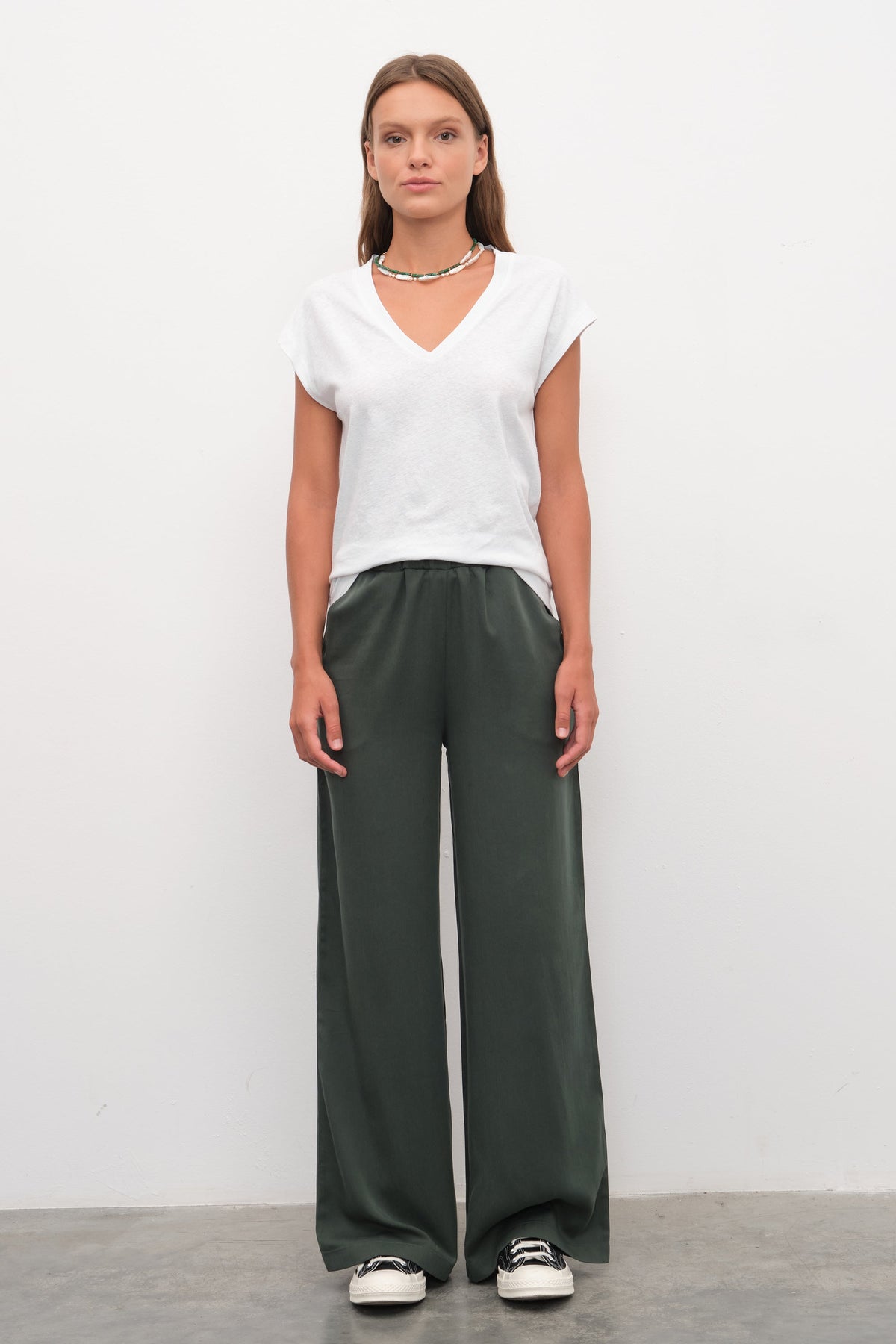 Pull-on TENCEL™ Palazzo Pants