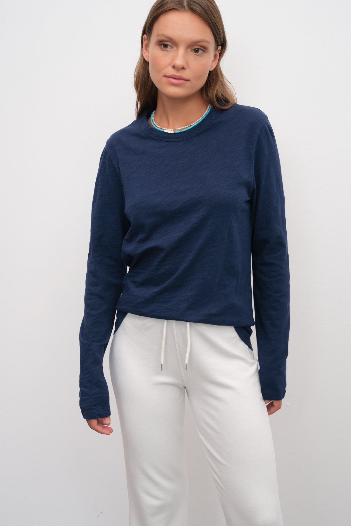 Unisex T-shirt in Slub Cotton