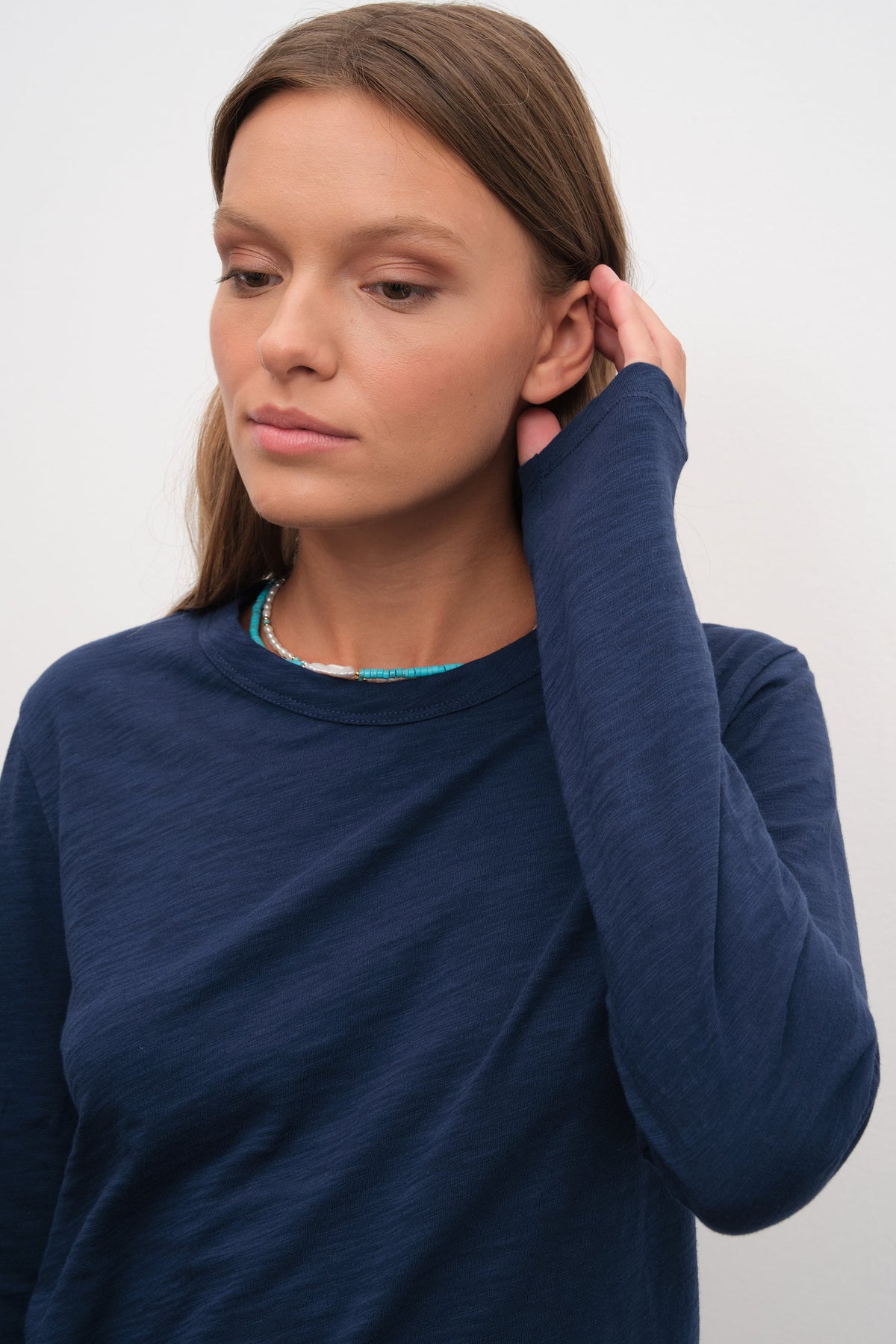 Unisex T-shirt in Slub Cotton