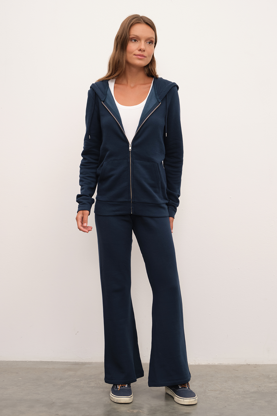 Modal Fleece Live-in Flare Sweatpants