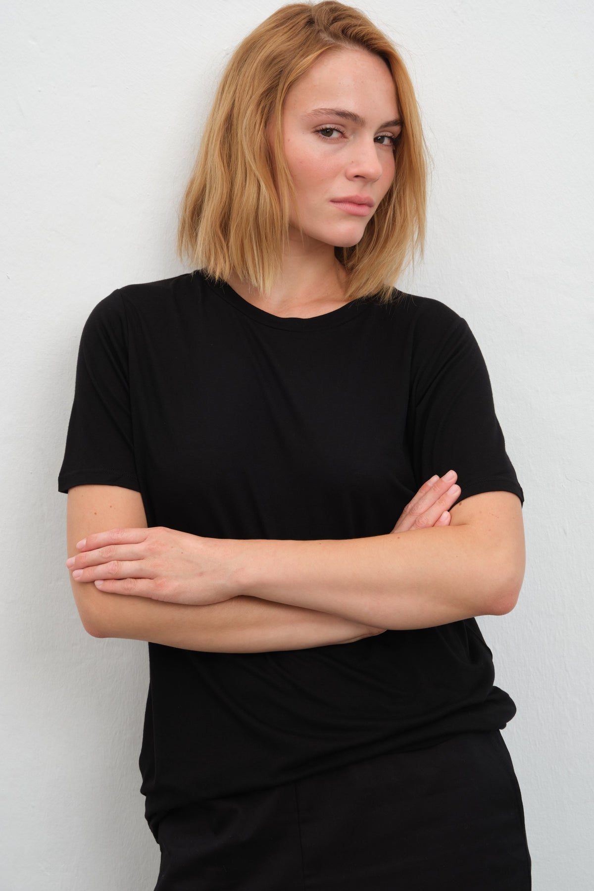 FeatherWeight Crew-Neck T-Shirt in Lyocell (TENCEL™)