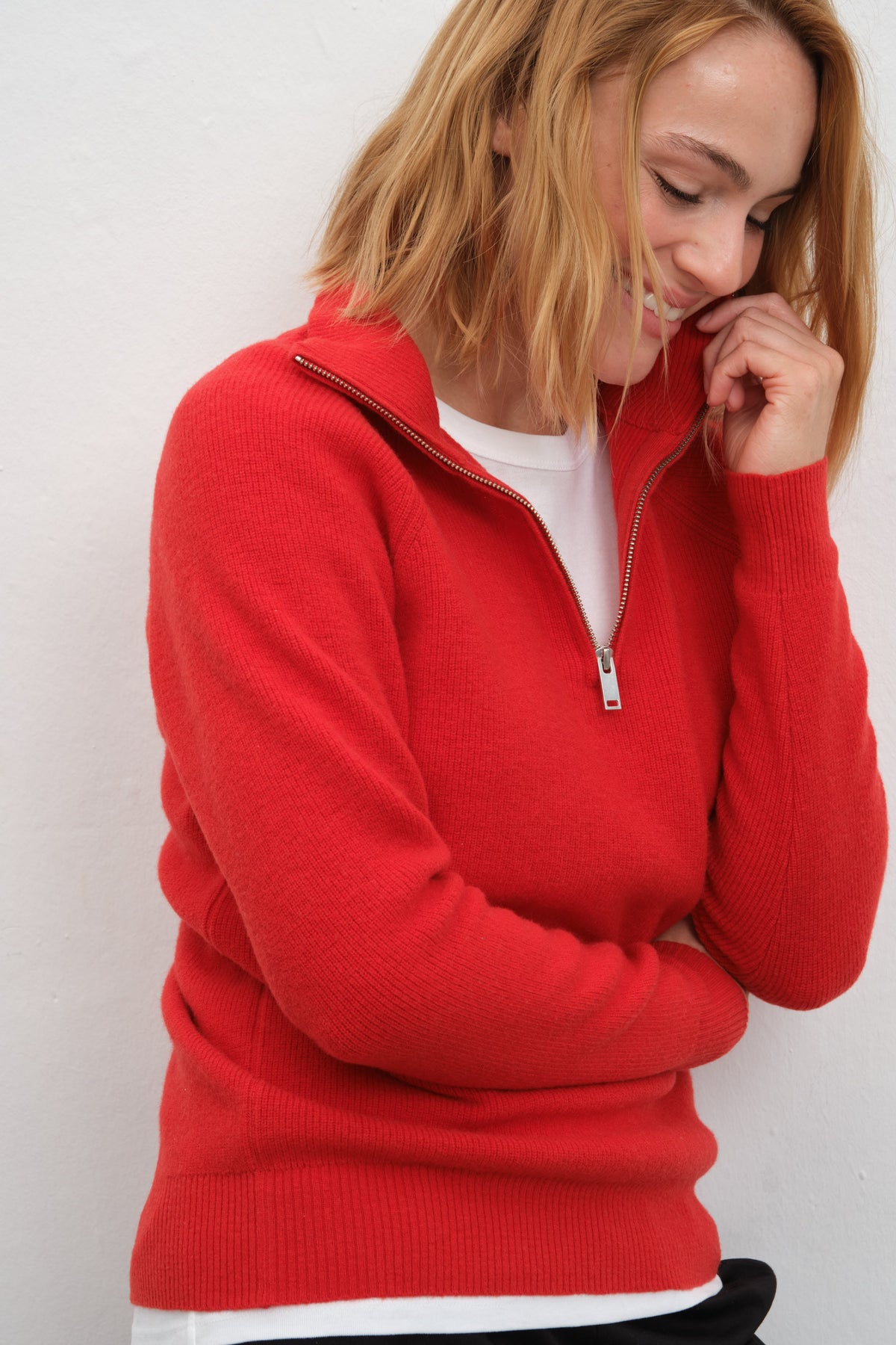 Merino Half-Zip Unisex Sweater