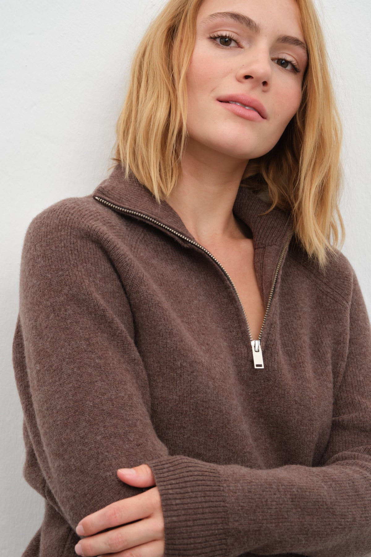 Merino Half-Zip Unisex Sweater