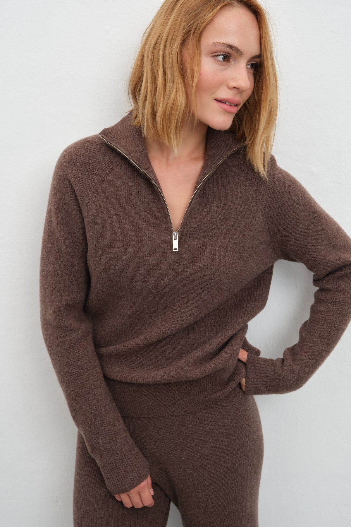 Merino Half-Zip Unisex Sweater