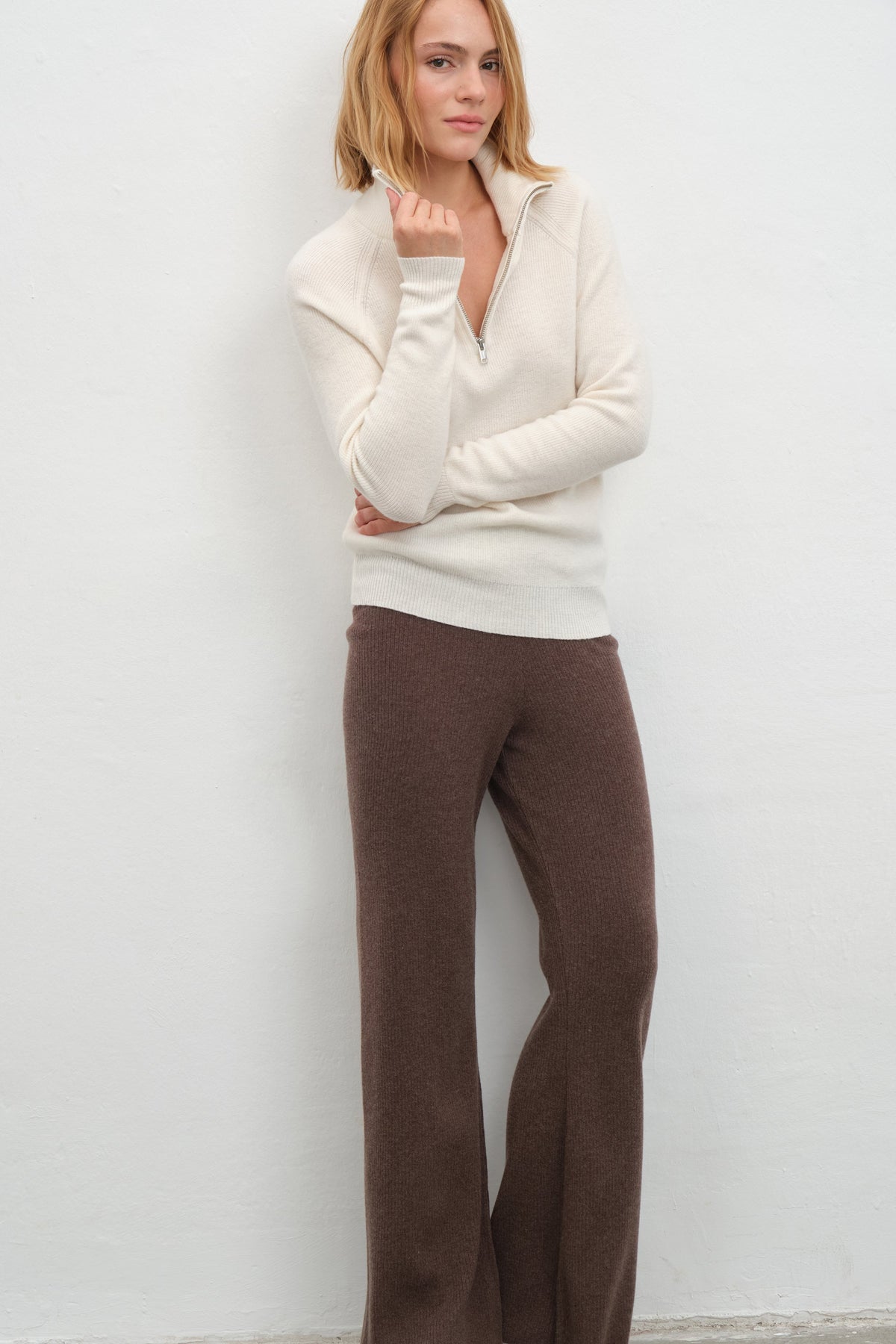 Merino Half-Zip Unisex Sweater
