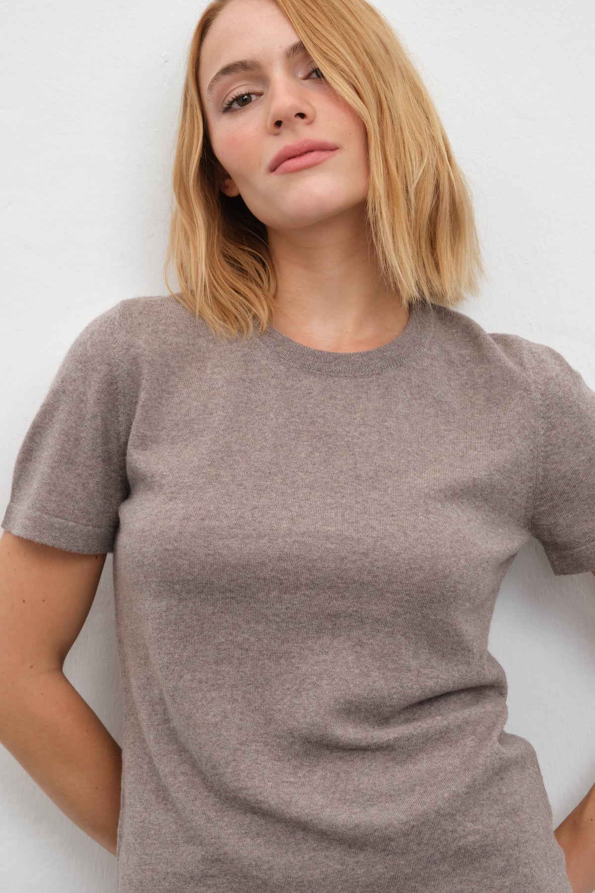 Lightweight Merino Knit T-Shirt
