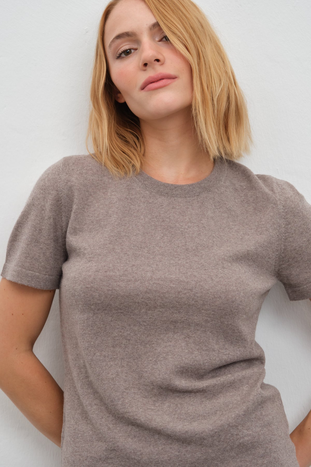 Lightweight Merino Knit T-Shirt
