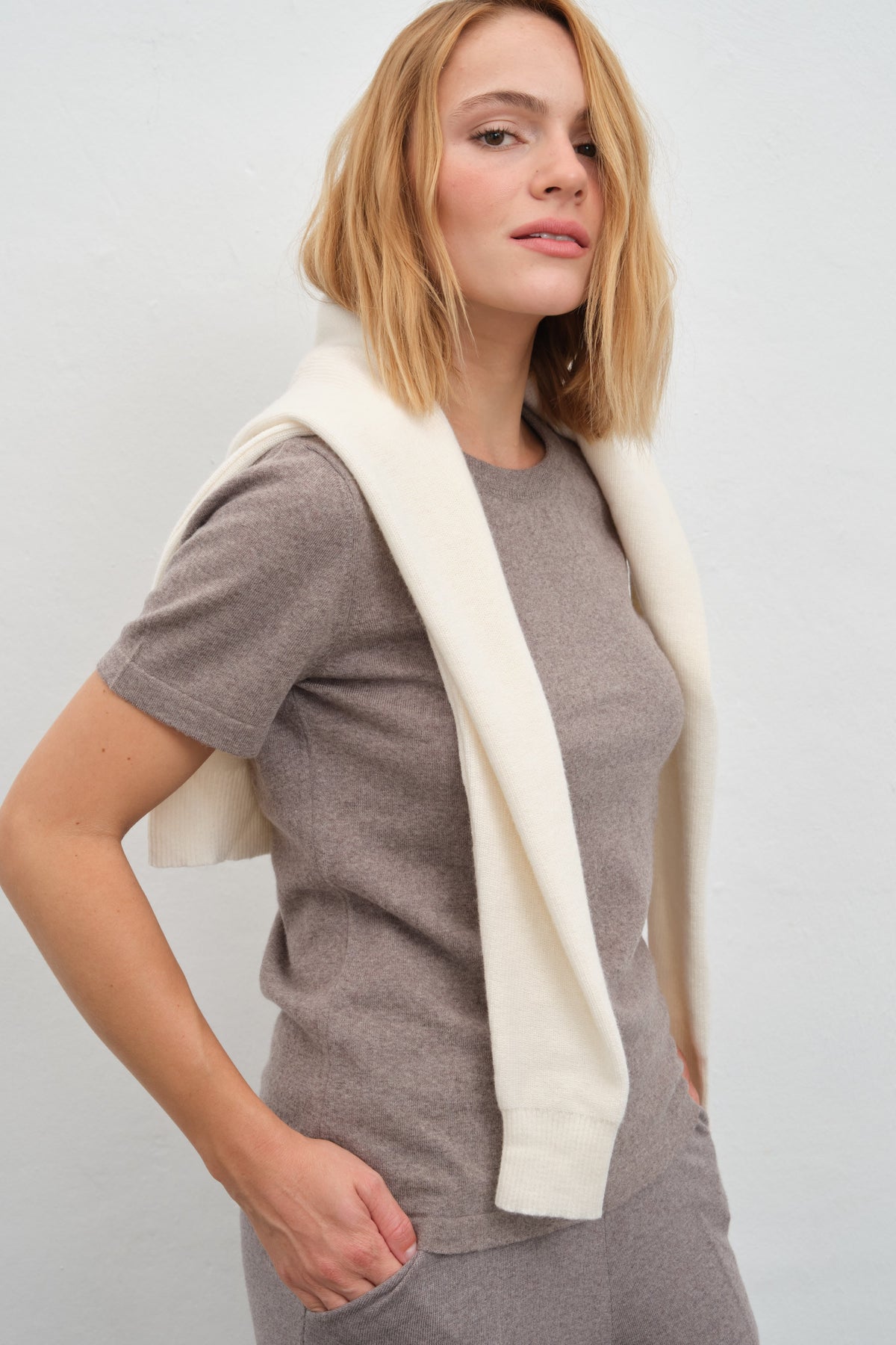 Lightweight Merino Knit T-Shirt