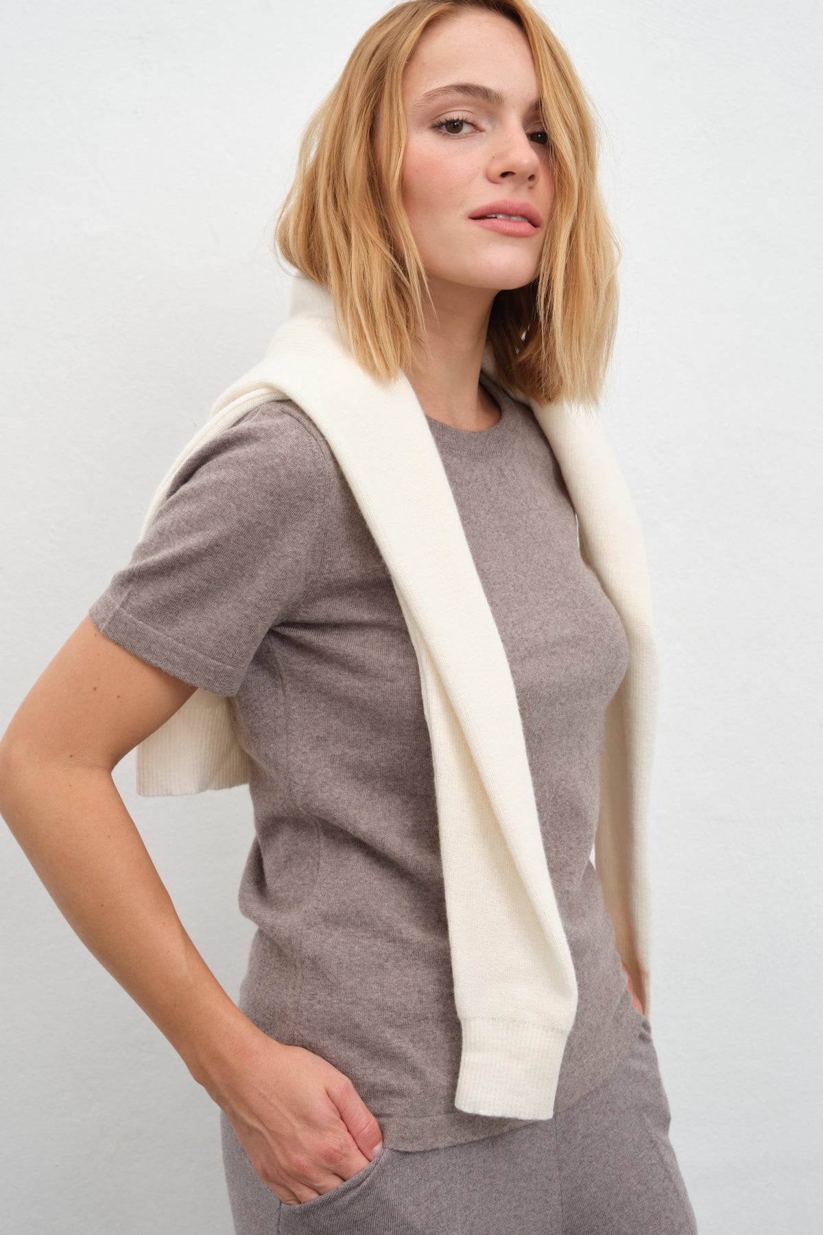 Lightweight Merino Knit T-Shirt