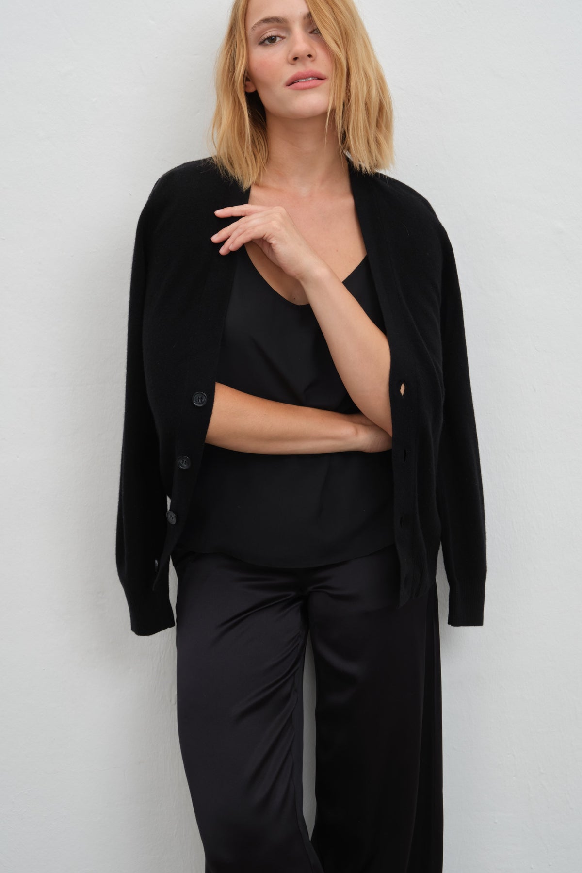 Cashmere-Merino Unisex Cardigan