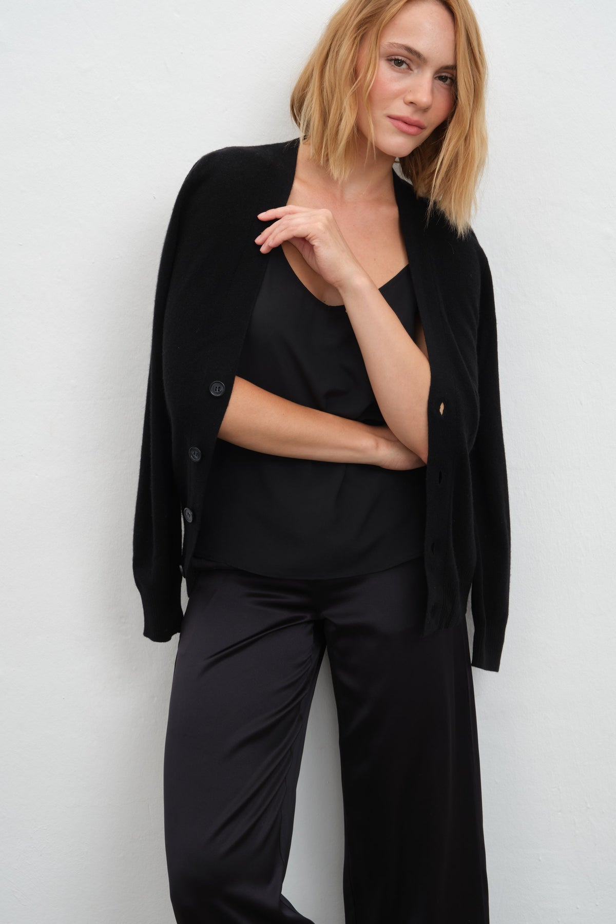 Cashmere-Merino Unisex Cardigan