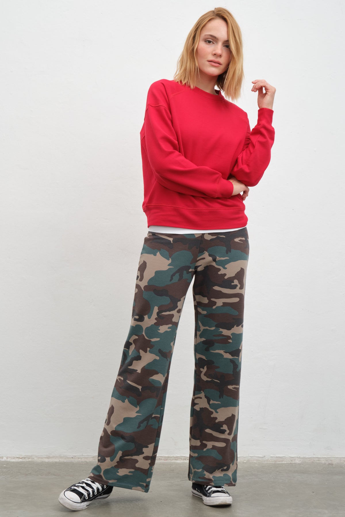 SuperSoft Flared Sweatpants in Modal Fleece