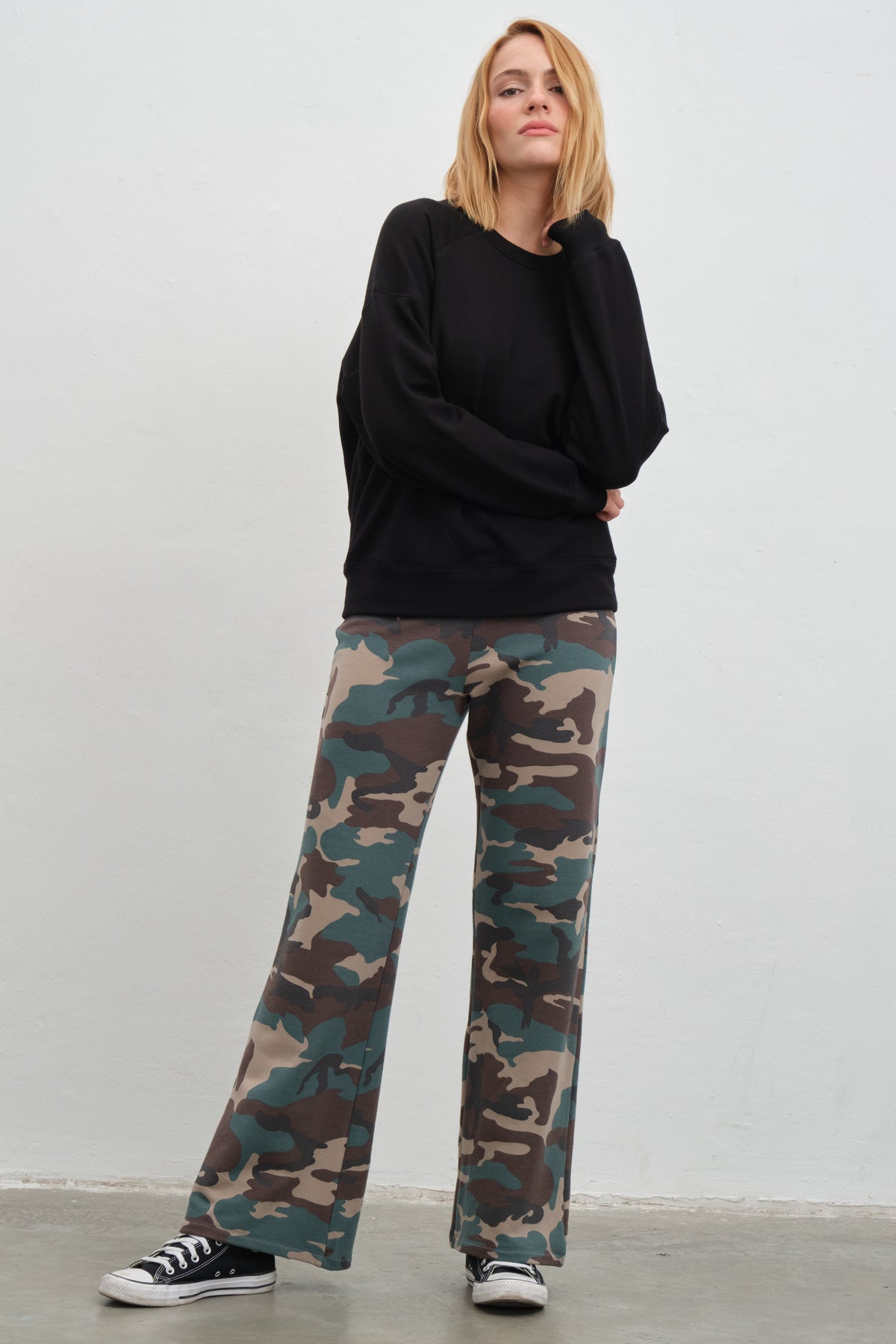 SuperSoft Flared Sweatpants in Modal Fleece