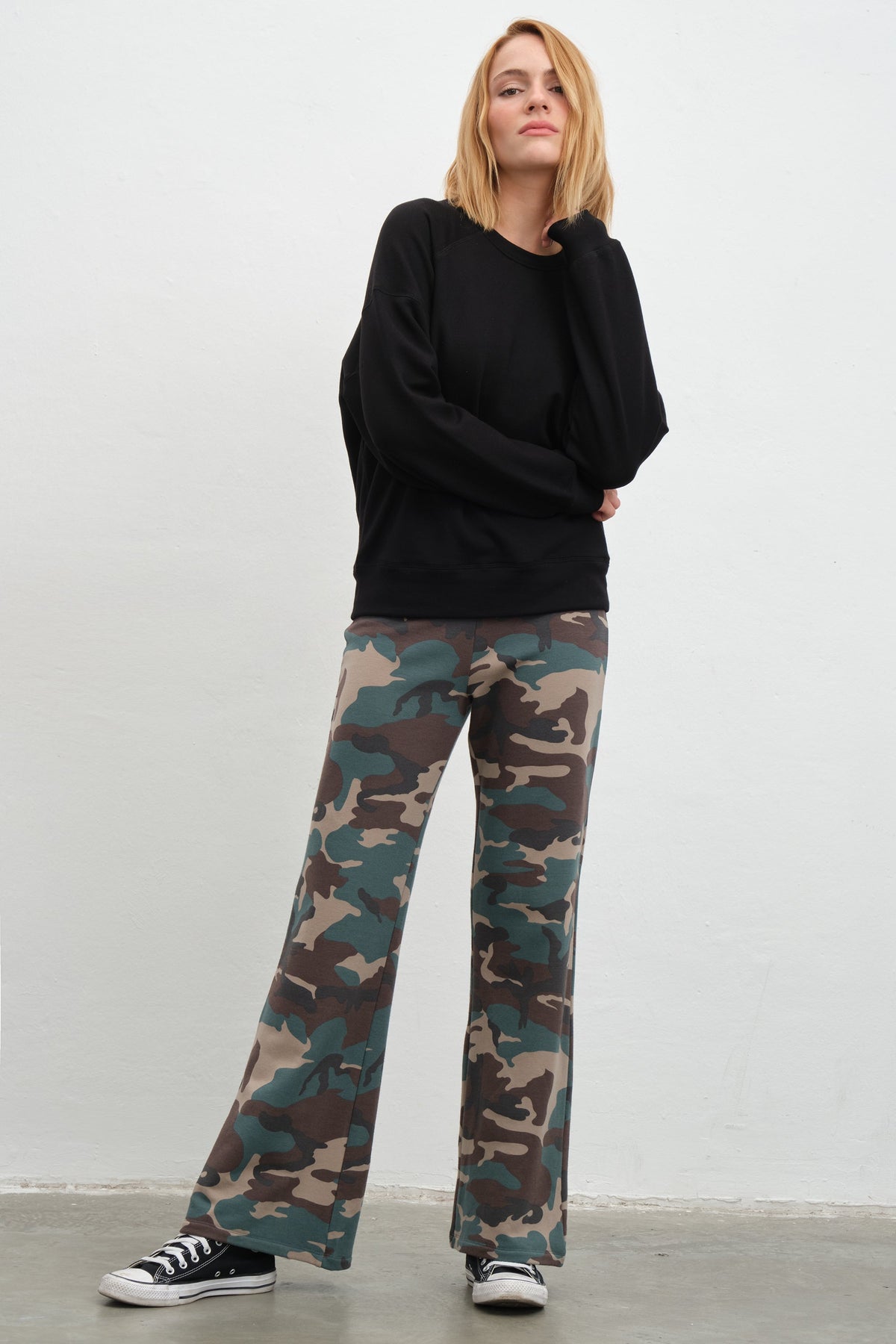 SuperSoft Flared Sweatpants in Modal Fleece