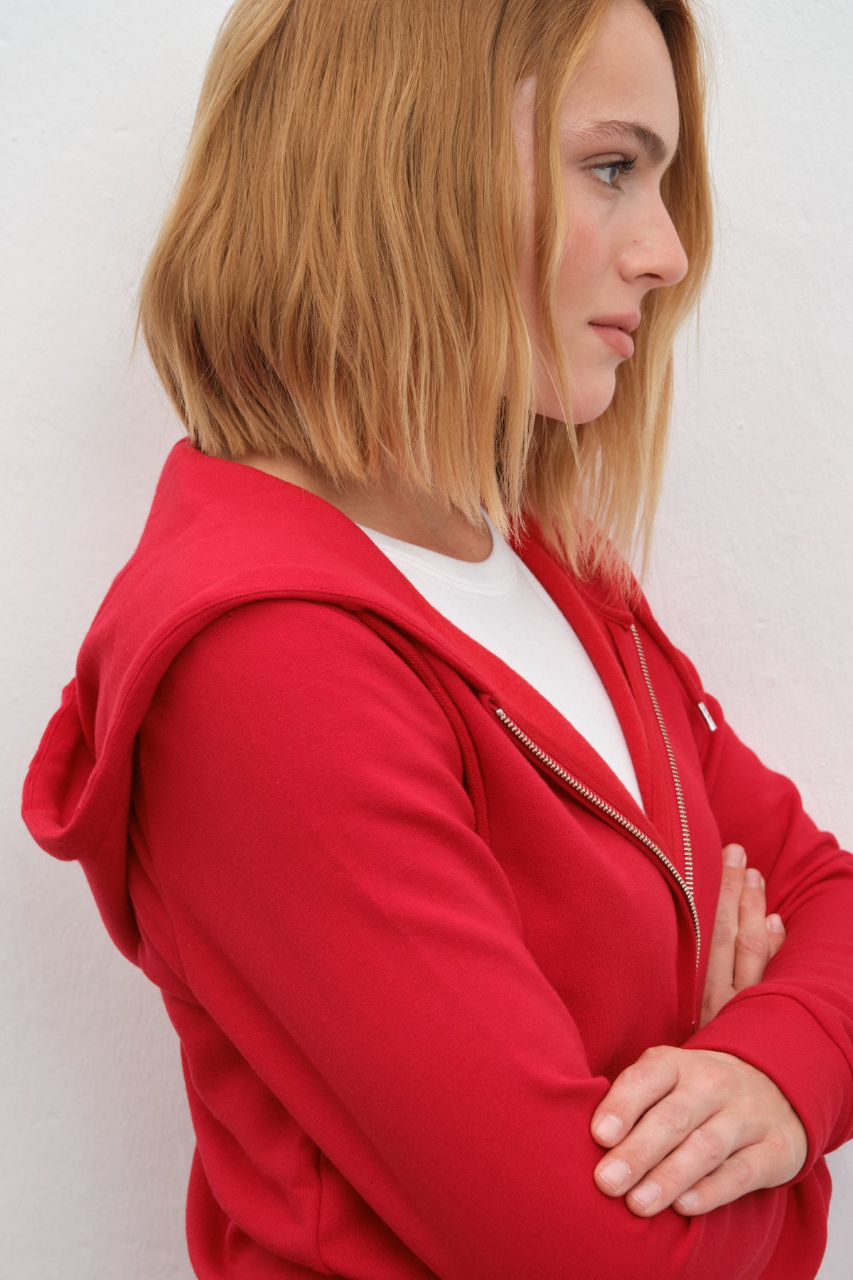 SuperSoft Full-Zip Unisex Hoodie in Modal Fleece