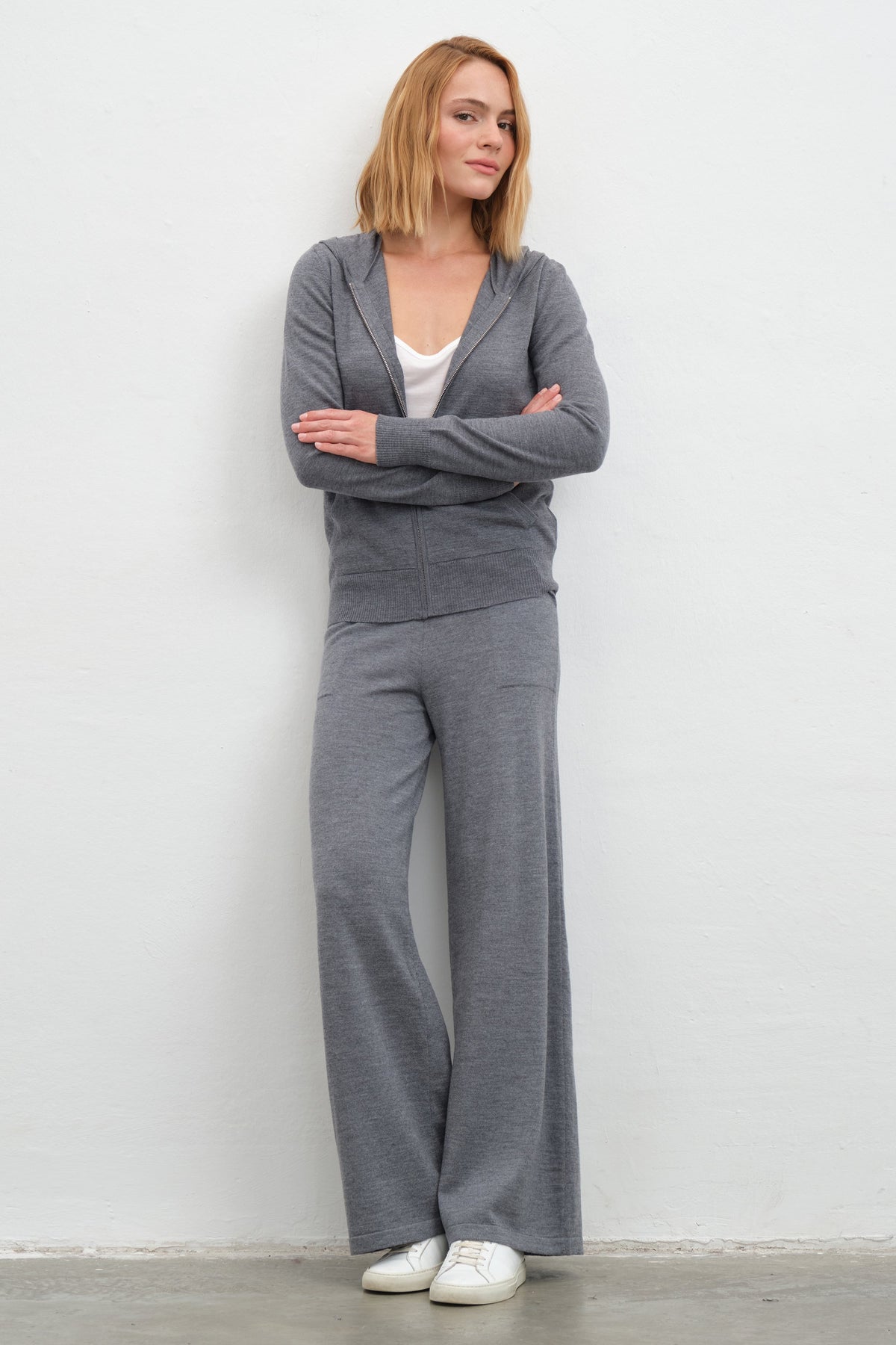 Lightweight Merino Full-Zip Hoodie