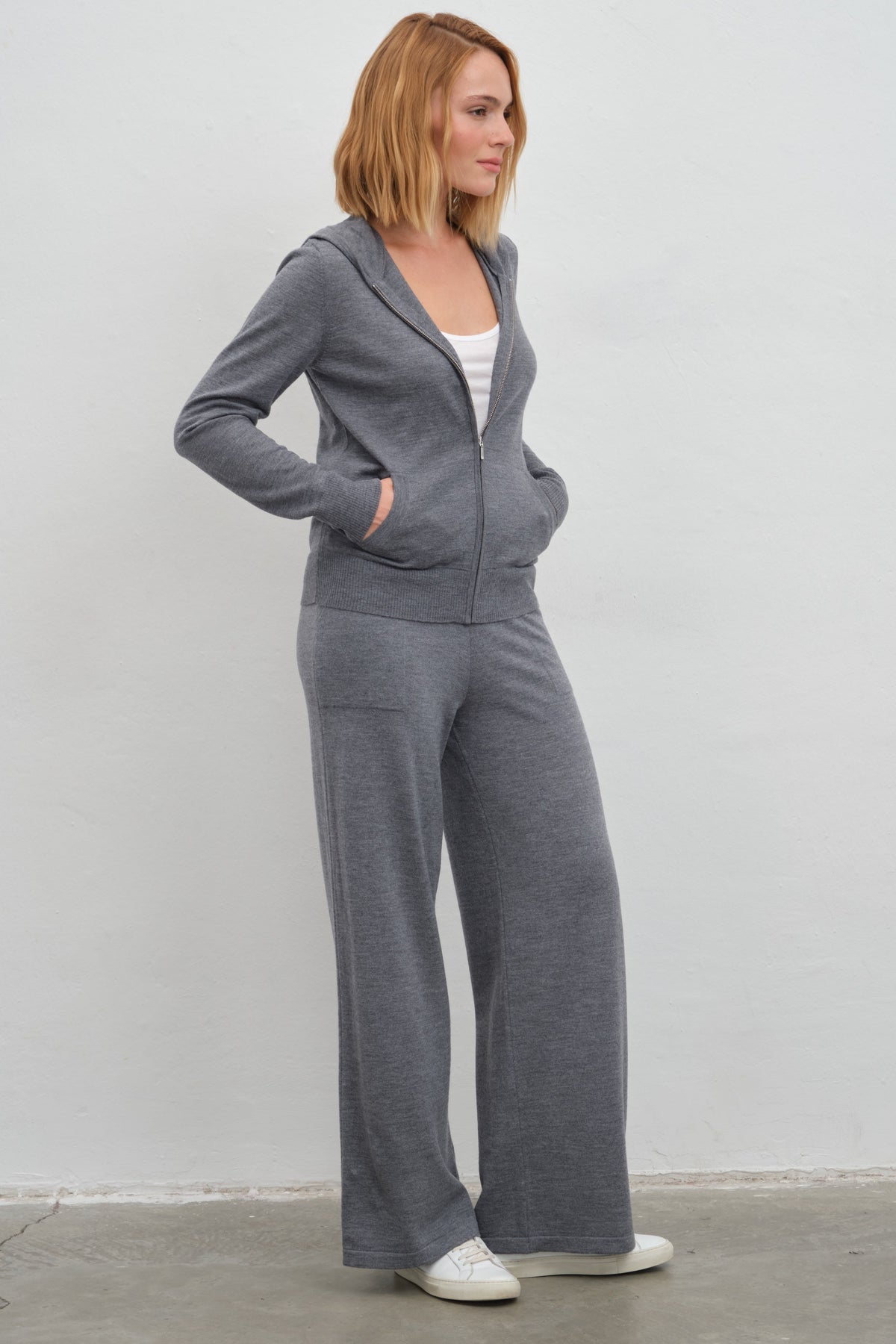 Lightweight Merino Full-Zip Hoodie