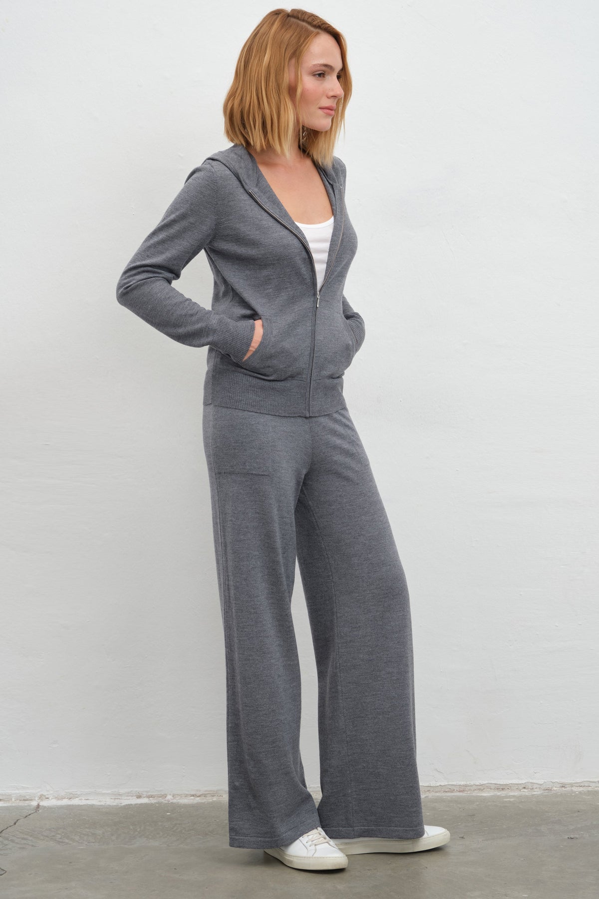 Lightweight Merino Full-Zip Hoodie