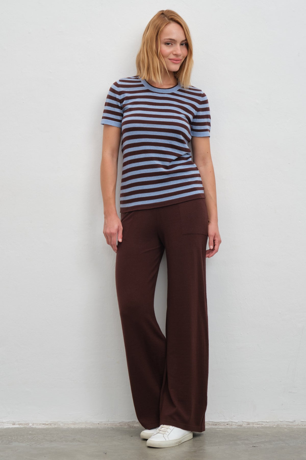 Lightweight Merino Knit T-Shirt