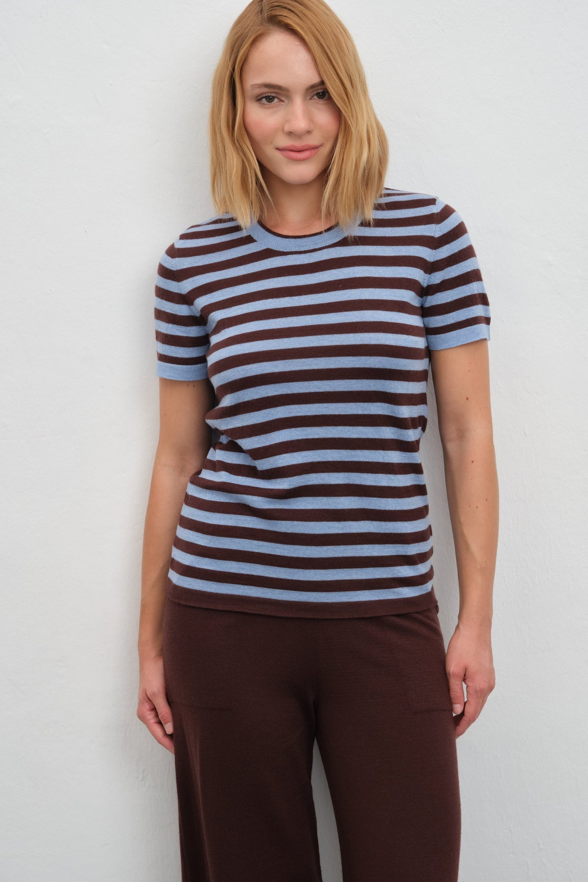 Lightweight Merino Knit T-Shirt