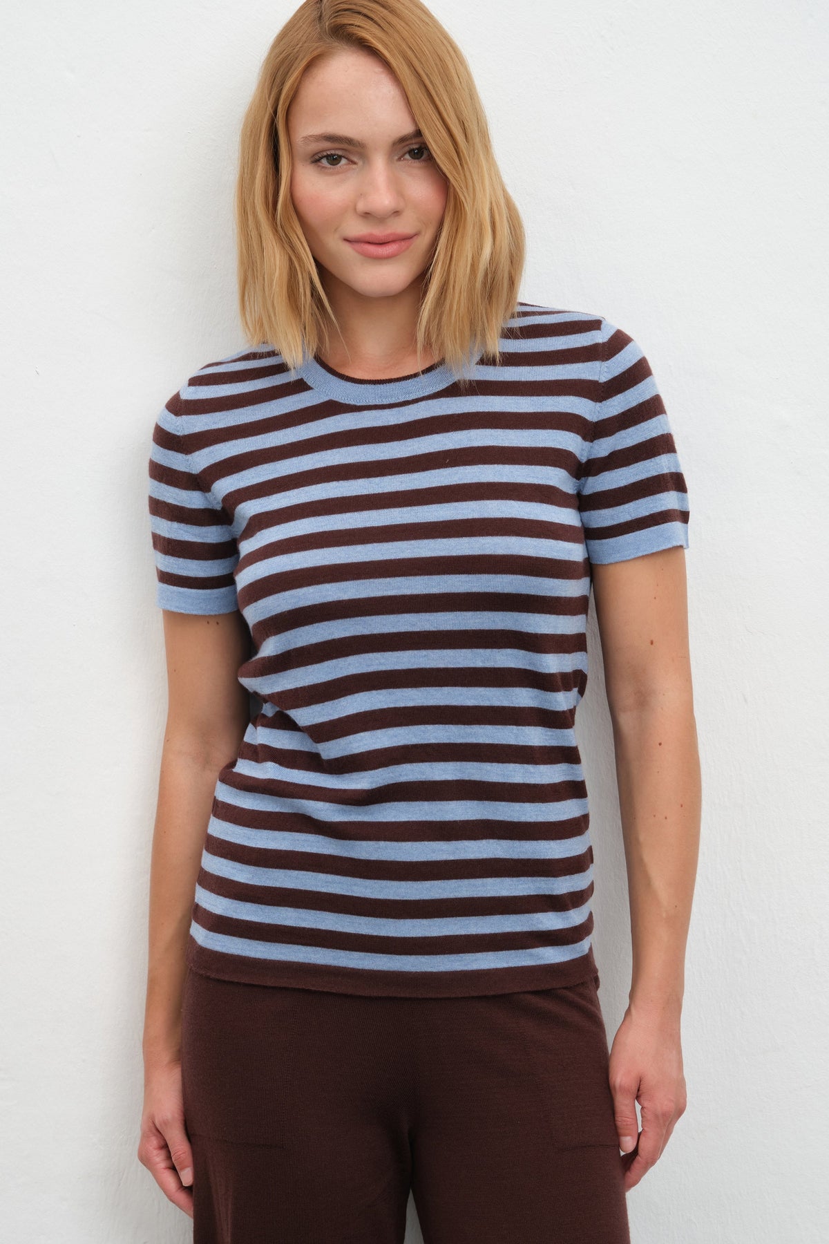 Lightweight Merino Knit T-Shirt