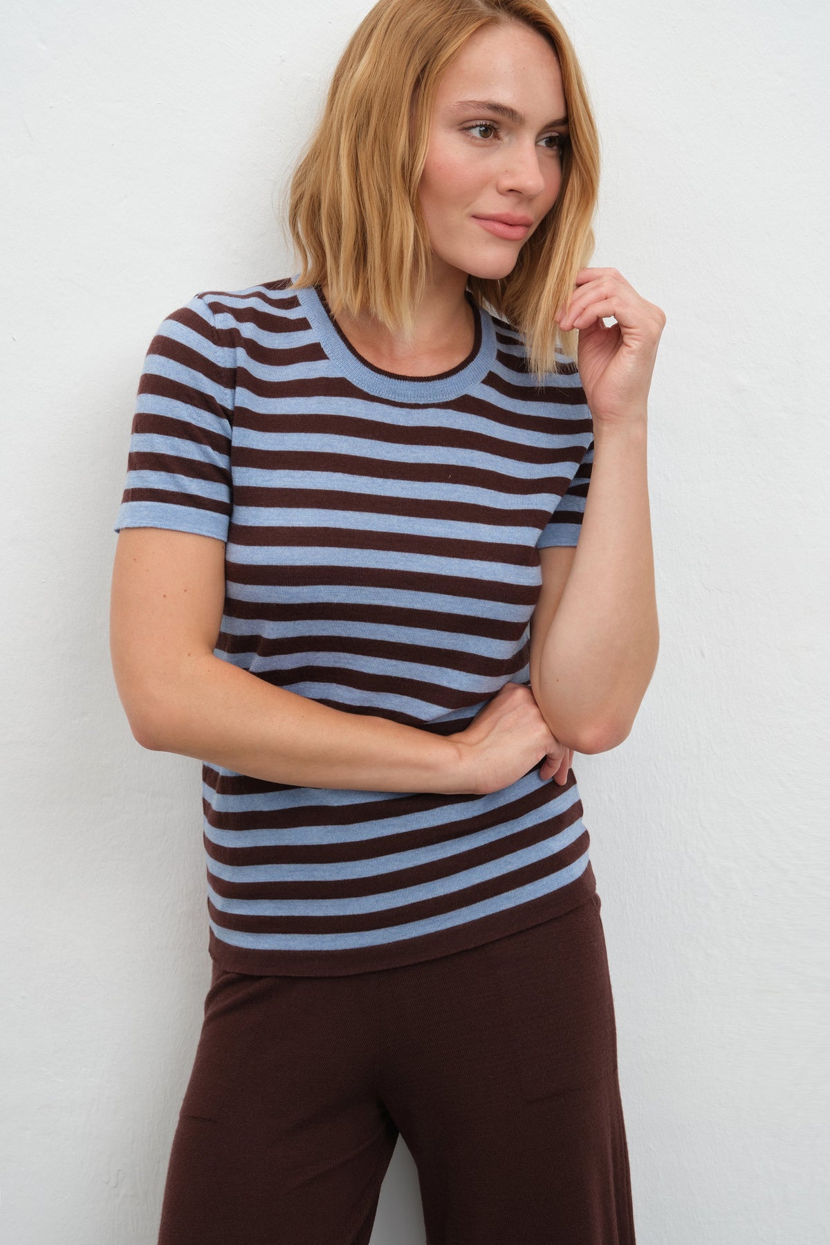 Lightweight Merino Knit T-Shirt