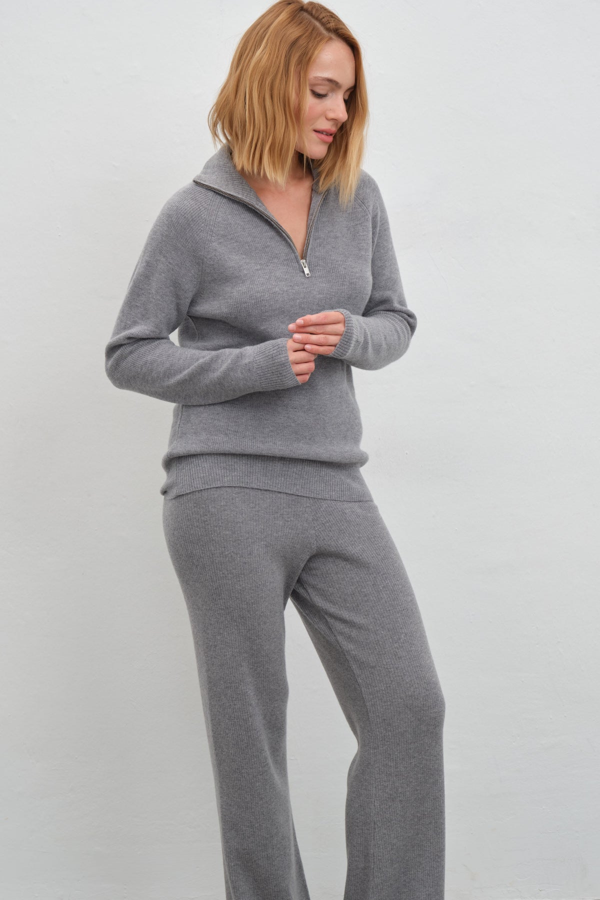 Merino Half-Zip Unisex Sweater