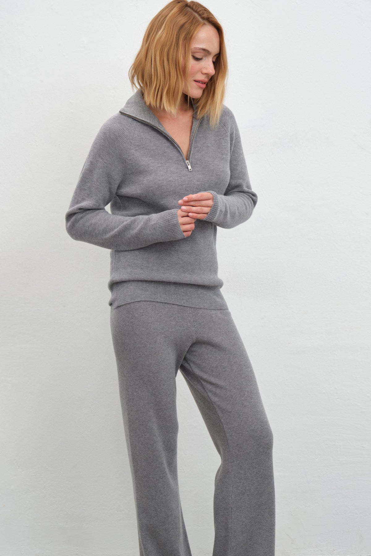 Merino Half-Zip Unisex Sweater