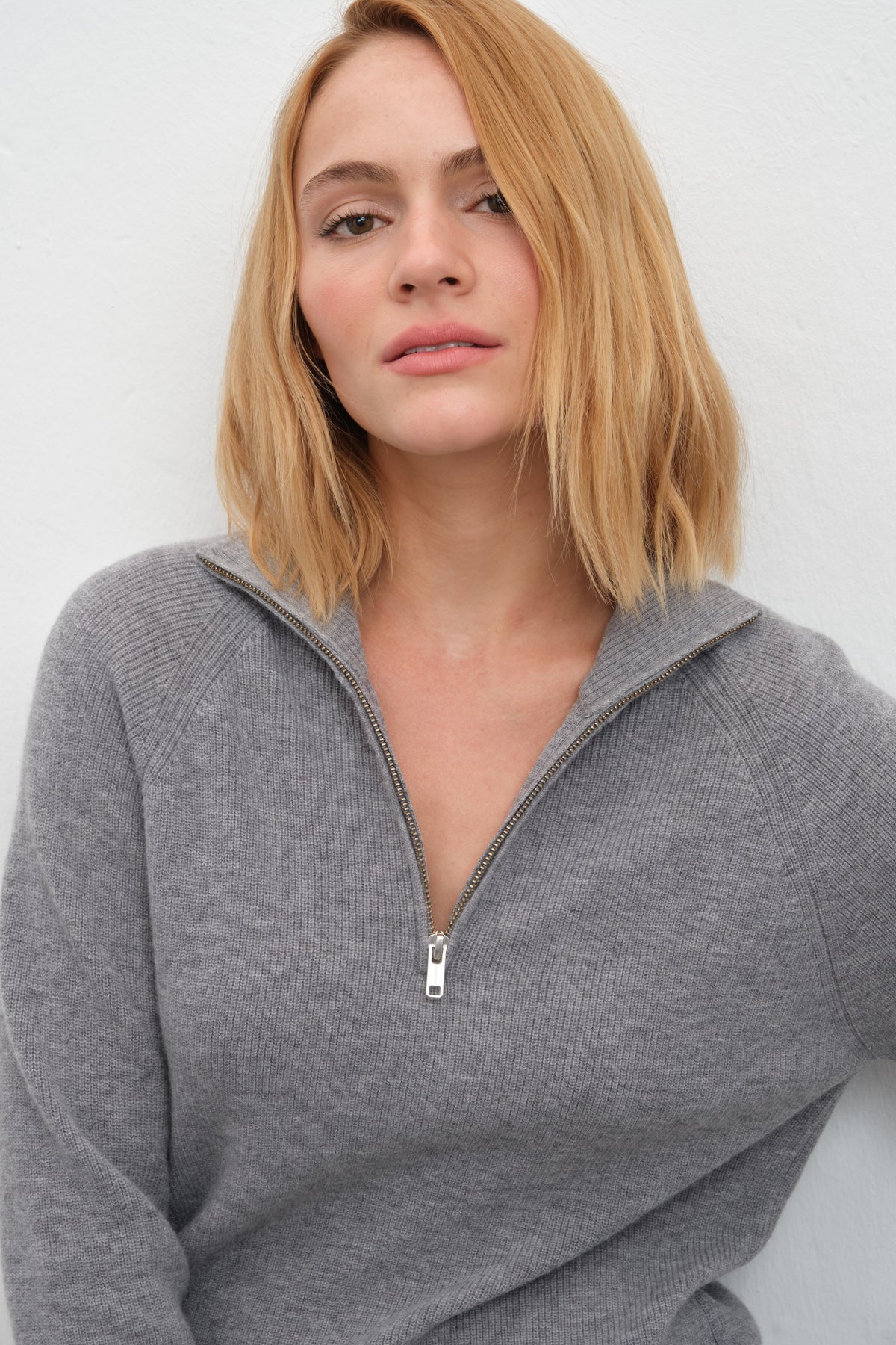 Merino Half-Zip Unisex Sweater