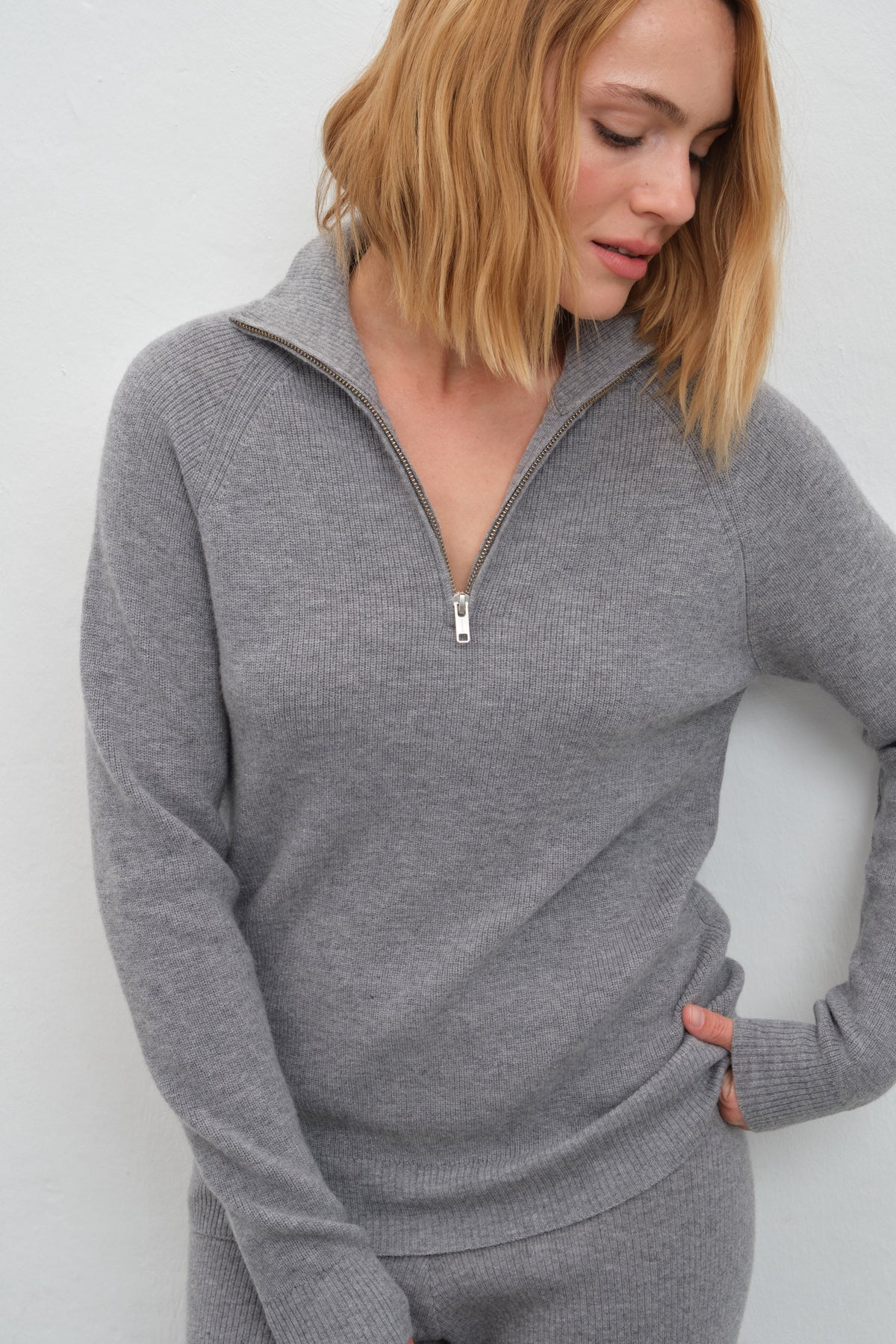Merino Half-Zip Unisex Sweater