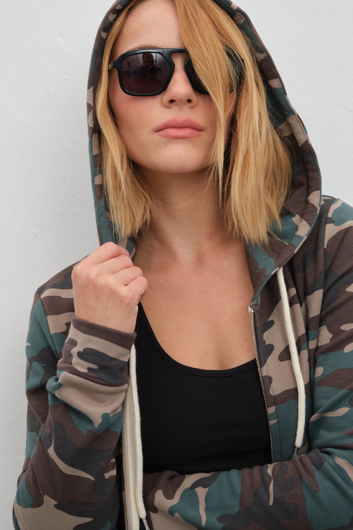 SuperSoft Full-Zip Unisex Hoodie in Modal Fleece
