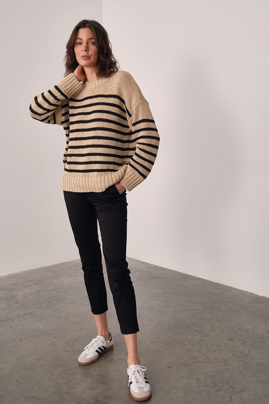 Chunky Sweater in Organic Cotton