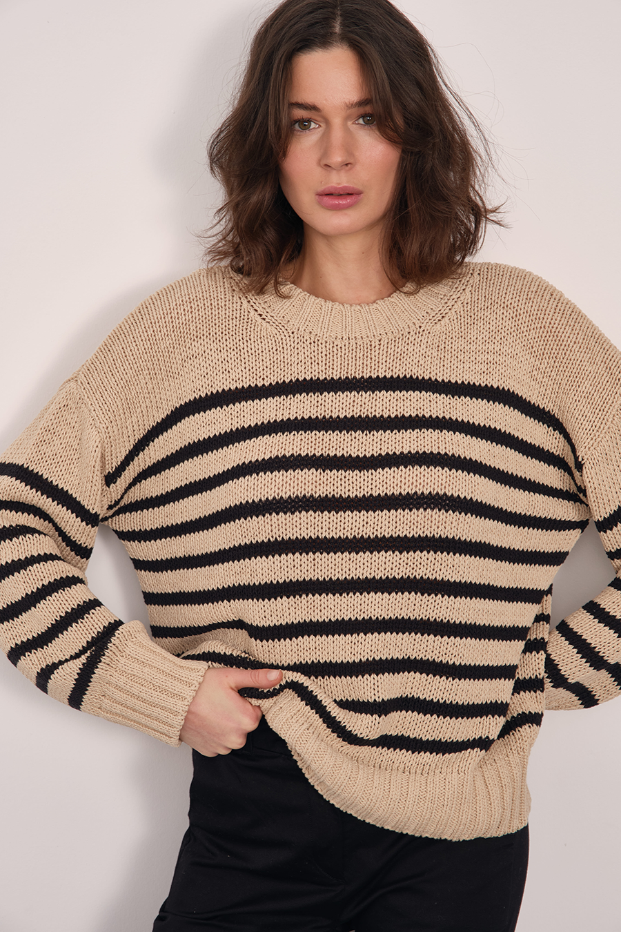 Chunky Sweater in Organic Cotton