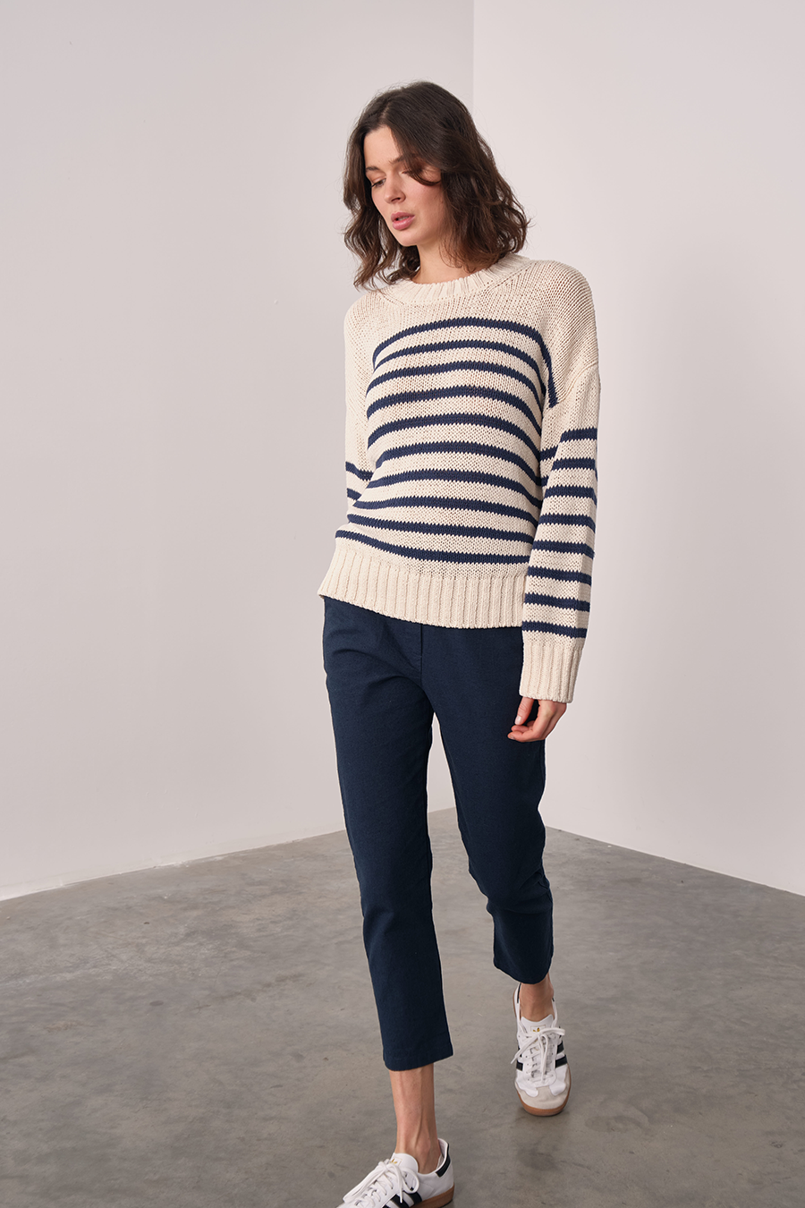 Chunky Sweater in Organic Cotton