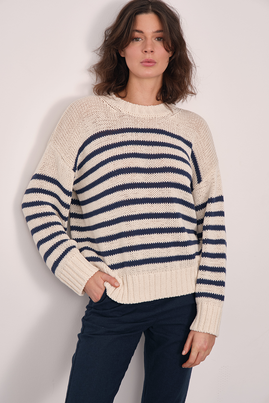 Chunky Sweater in Organic Cotton