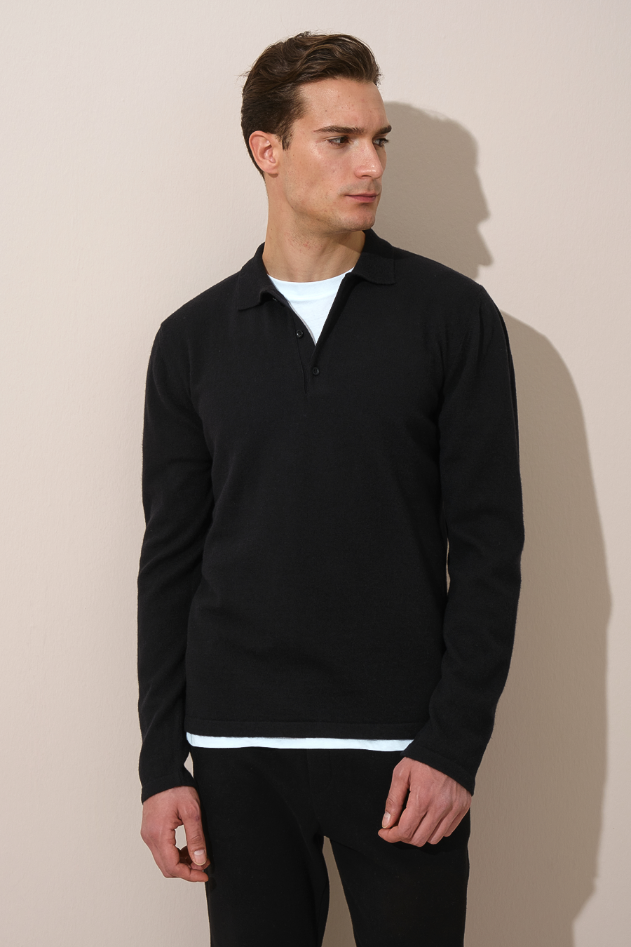 Polo Neck Merino Sweater