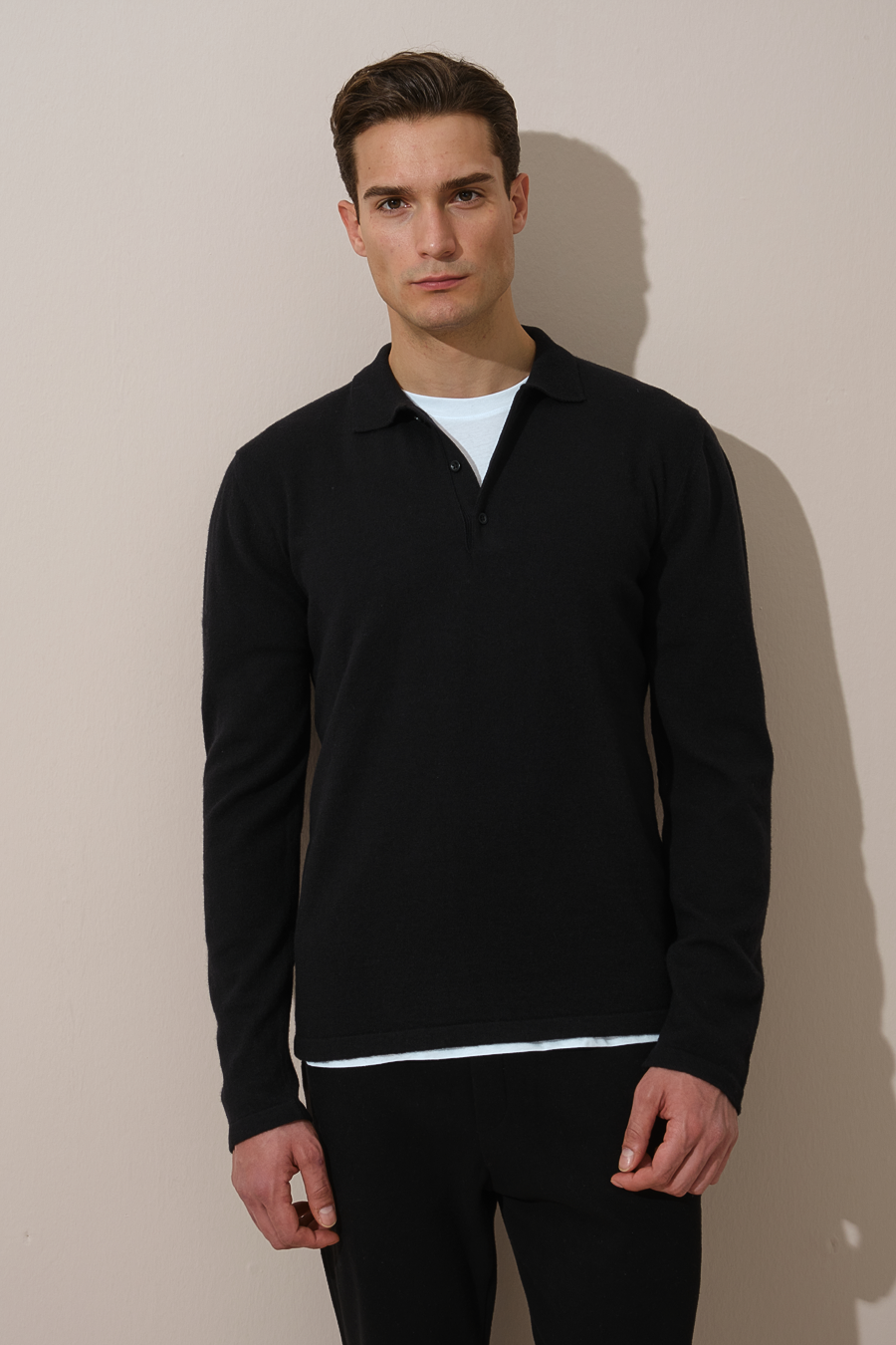 Polo Neck Merino Sweater