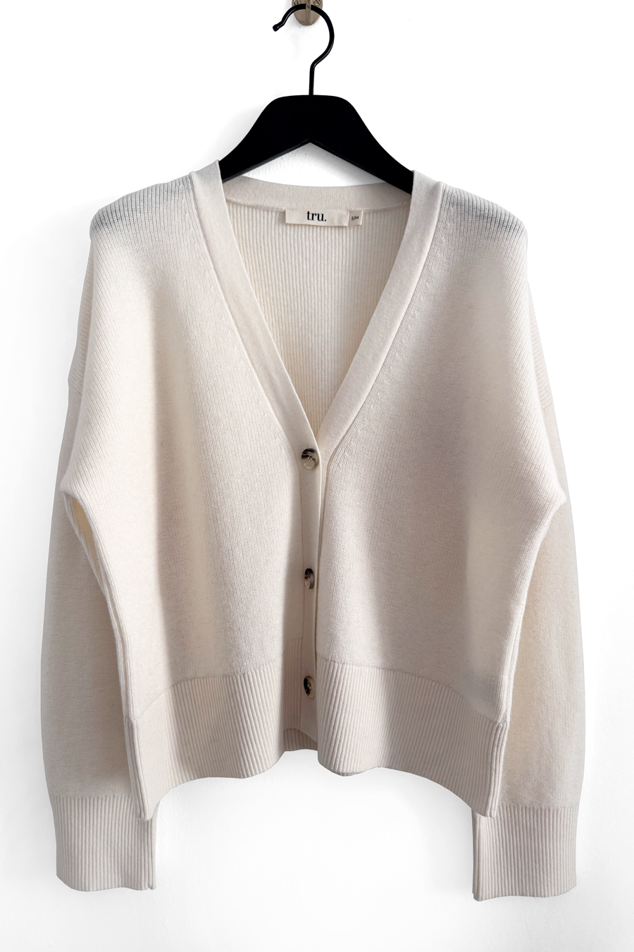Crop Merino Cardigan