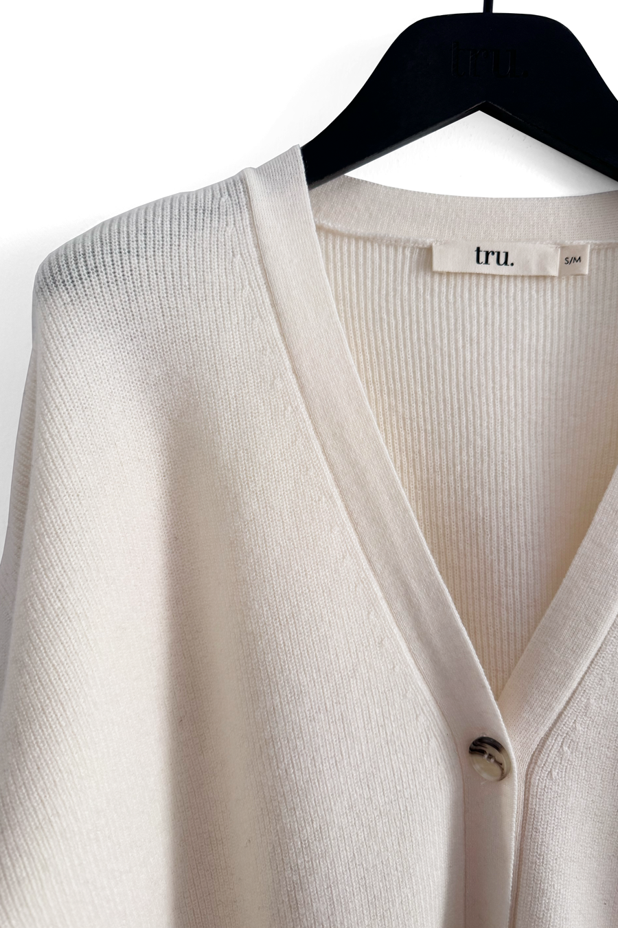 Crop Merino Cardigan