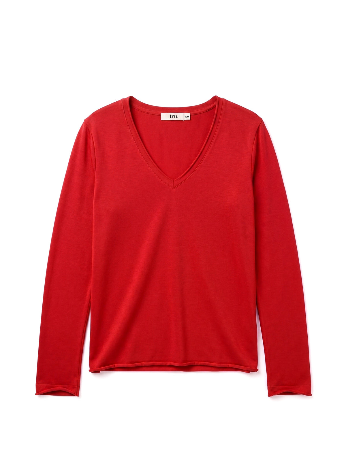 Lightweight V Neck Sweater in Cotton/Linen Blend