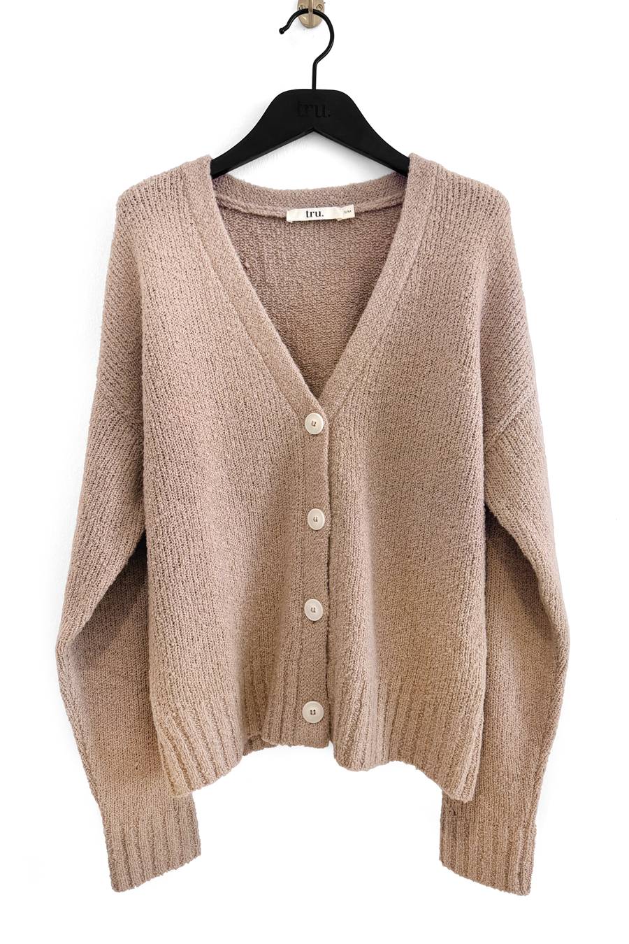 Merino Silk Teddy Cardigan